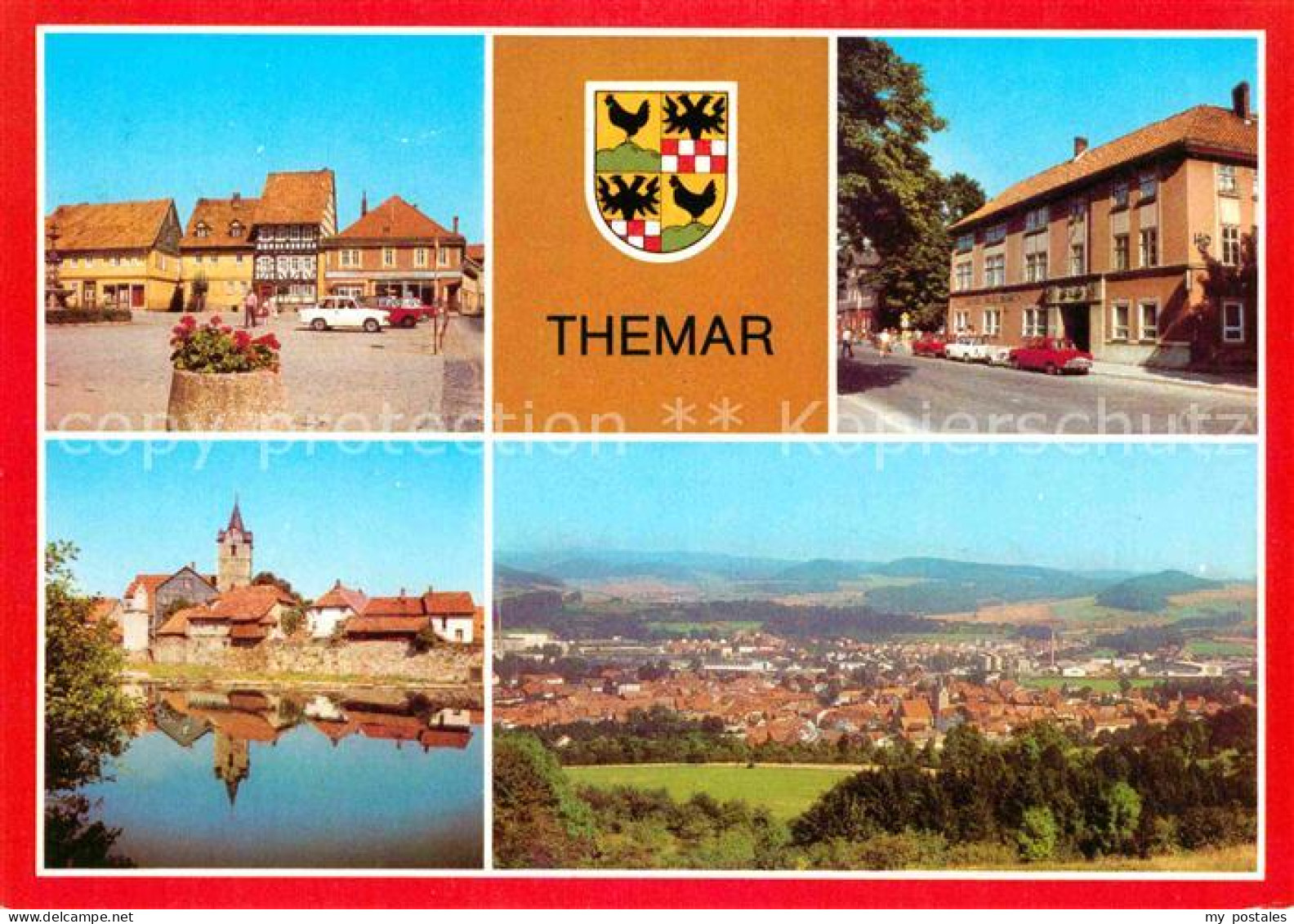 72618674 Themar Markt HO Hotel Gaststaette Drei Rosen An Der Werre Uebersicht Th - Themar