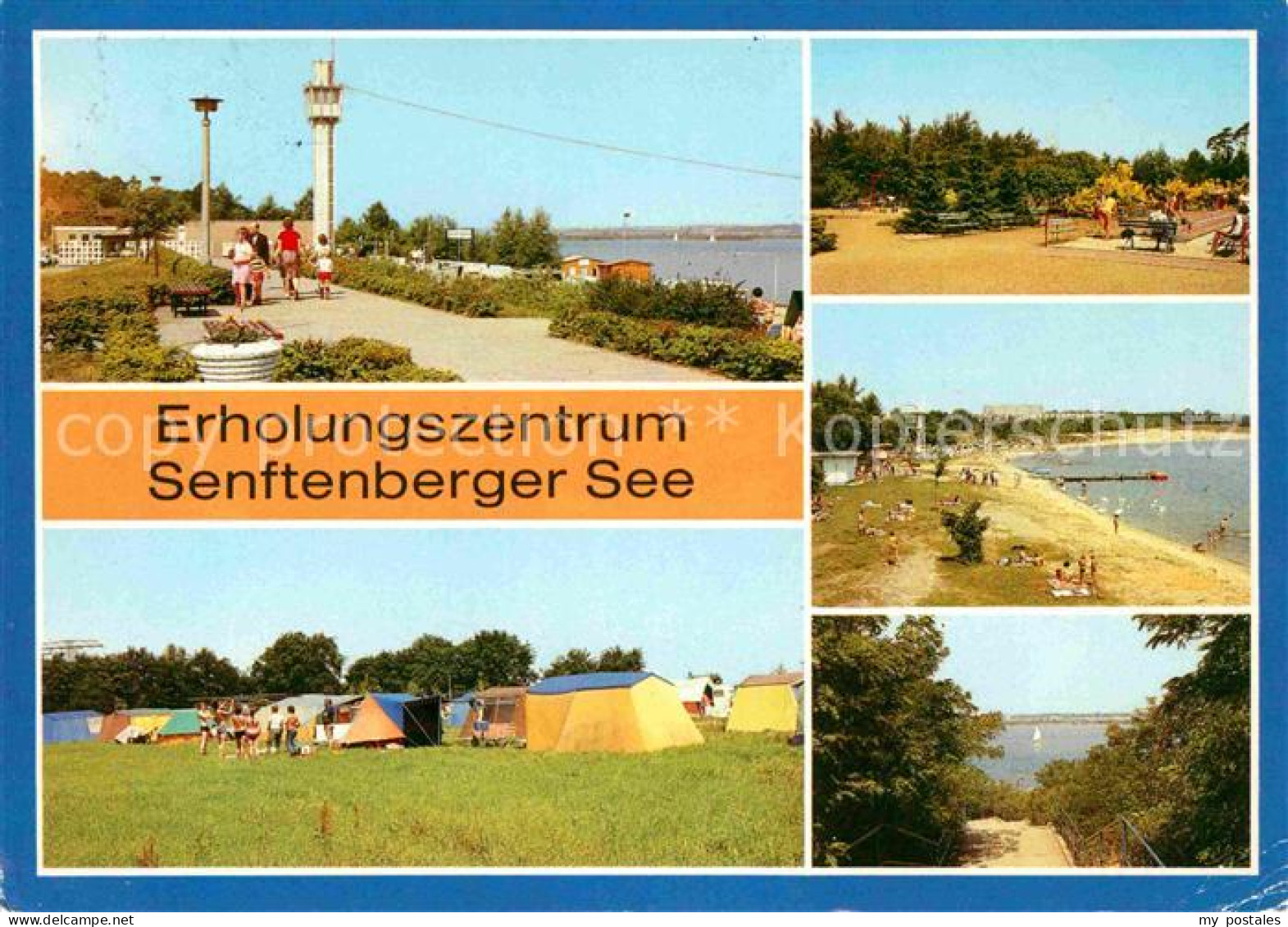 72616711 Senftenberg Niederlausitz Grosskoschen Strandpromenade Sportanlage Seeb - Brieske