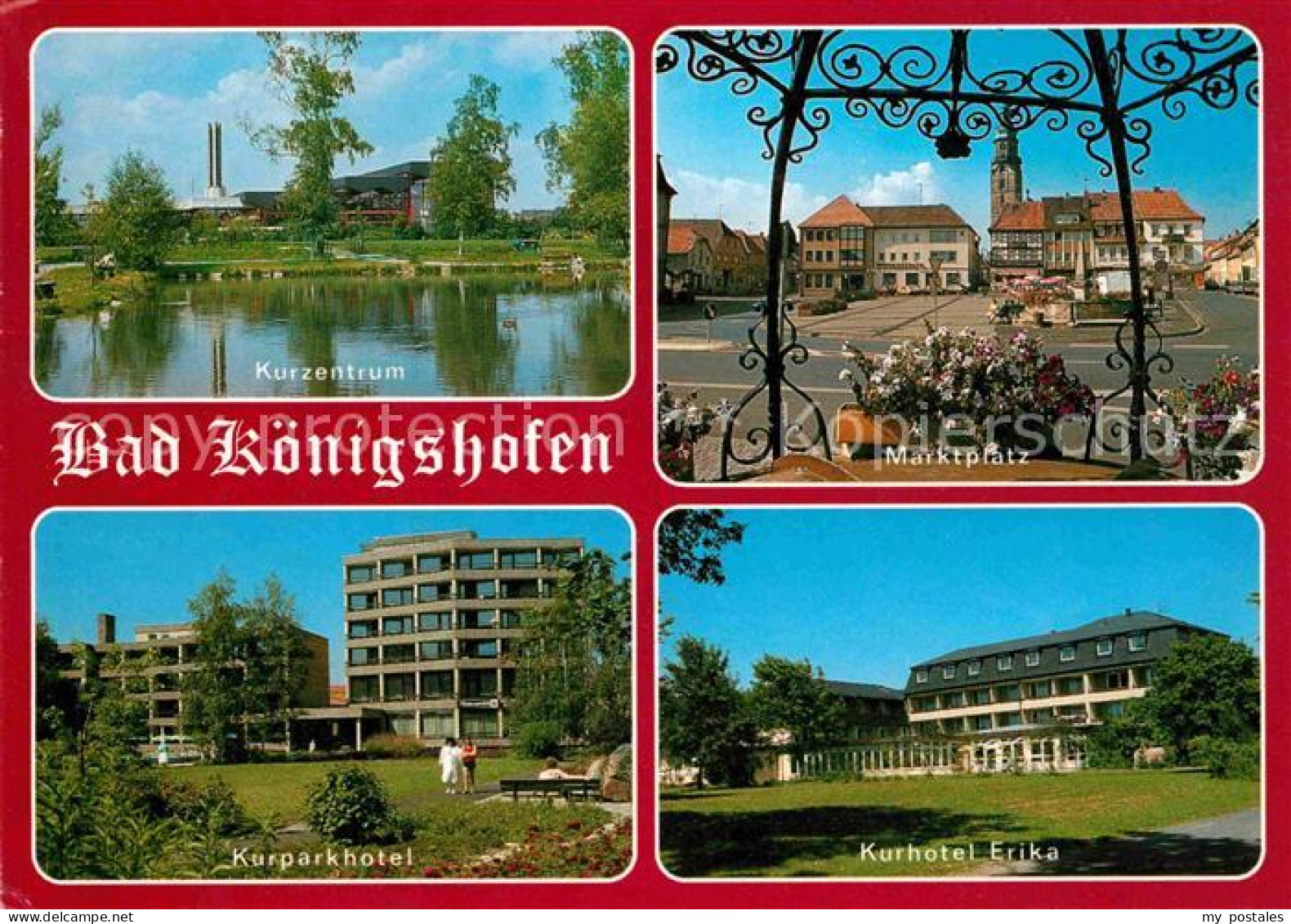 72616670 Bad Koenigshofen Kurzentrum Marktplatz Kurparkhotel Kurhotel Erika Bad  - Bad Koenigshofen