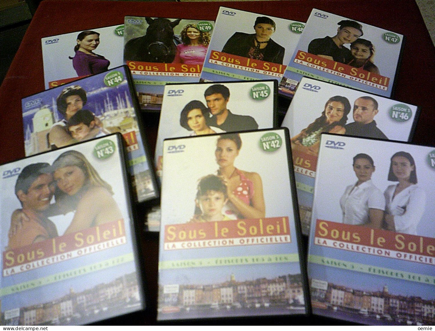 SOUS LE SOLEIL  SAISON 5 COFFRET 10 DVD EPISODES DE 41  A  50   //  40  FOIS 52 MIN ENVIRON - Konvolute