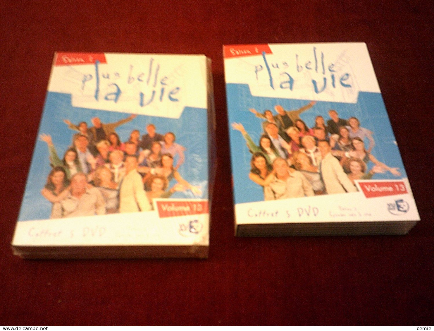 PLUS BELLE LA VIE SAISON 2 COFFRET 5 DVD EPISODES DE 361 A  390   //  30 FOIS 26 MIN ENVIRON - Colecciones & Series