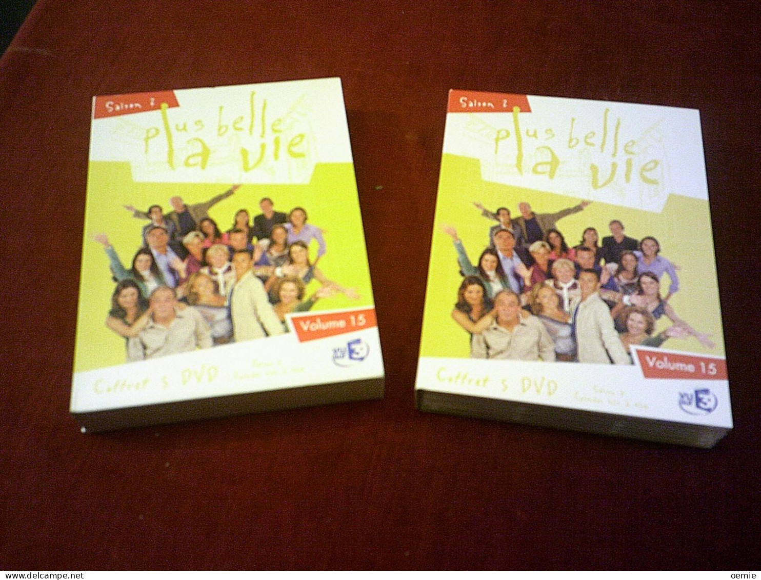 PLUS BELLE LA VIE SAISON 2 COFFRET 5 DVD EPISODES DE 421 A  450   //  30 FOIS 26 MIN ENVIRON - Colecciones & Series