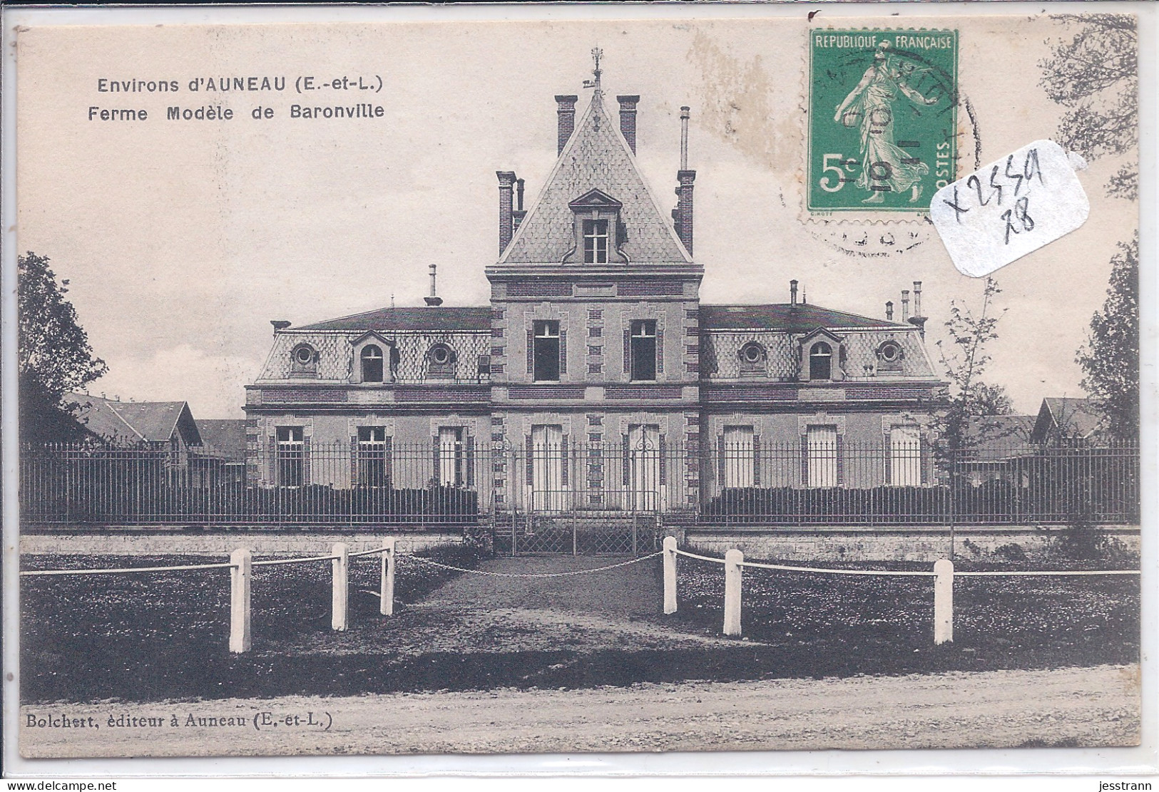 BARONVILLE- LA FERME MODELE PRES D AUNEAU - Auneau