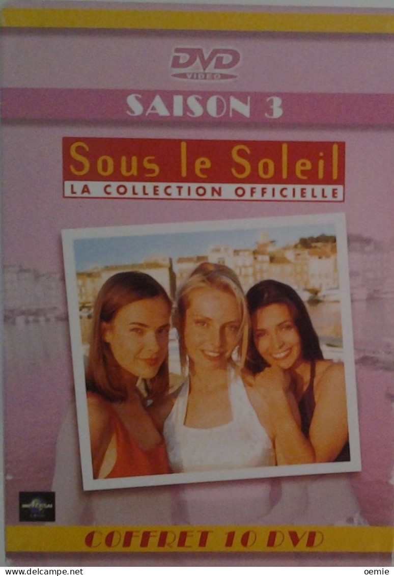 SOUS LE SOLEIL  SAISON 3 COFFRET 10 DVD EPISODES DE 81  A  120  //  40  FOIS 52 MIN ENVIRON - Collections, Lots & Séries