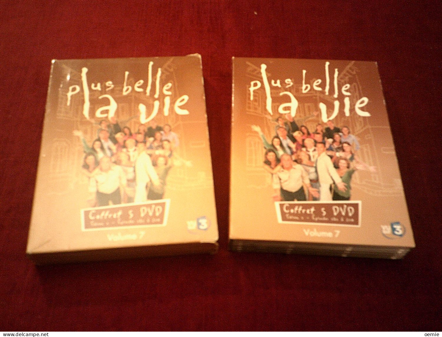 PLUS BELLE LA VIE SAISON 1 COFFRET 5 DVD EPISODES DE  181 A  210  //  30 FOIS 26 MIN ENVIRON - Konvolute