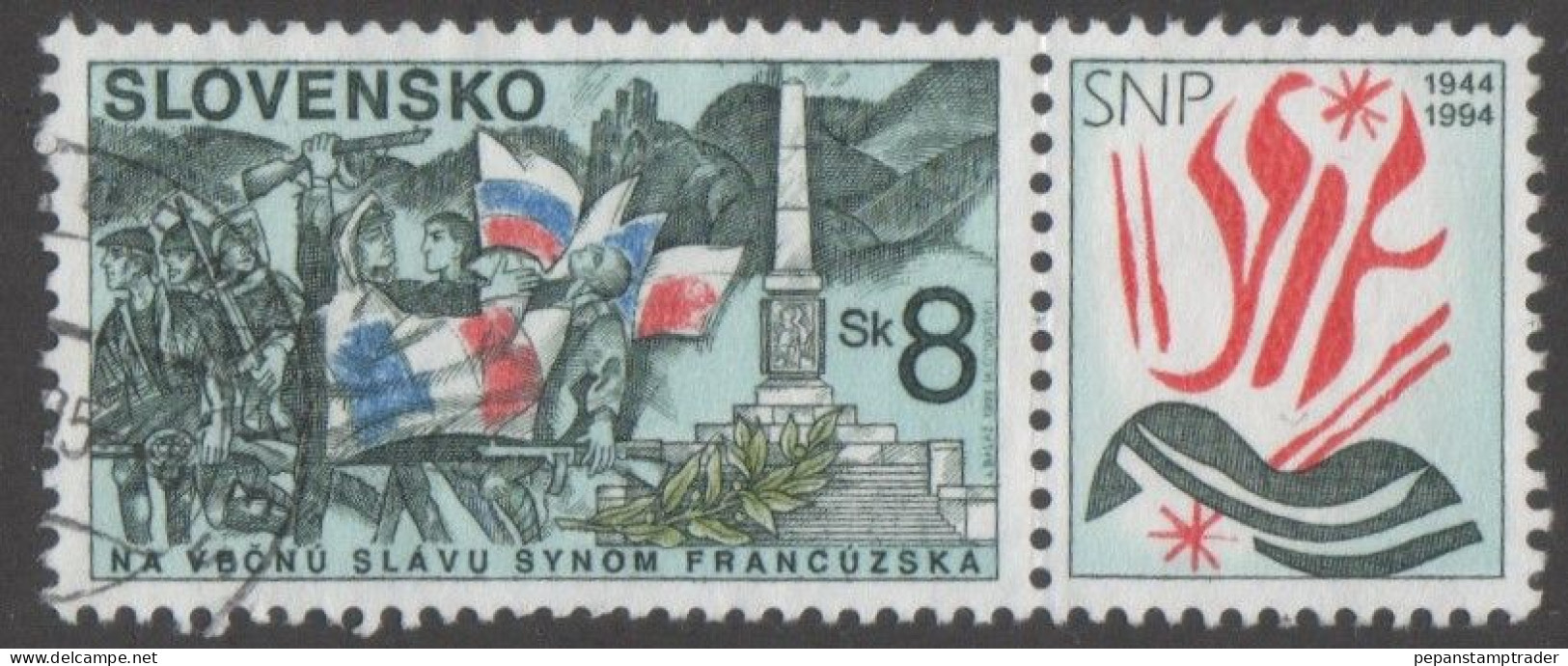 Slovakia - #190 - Used+label - Gebruikt