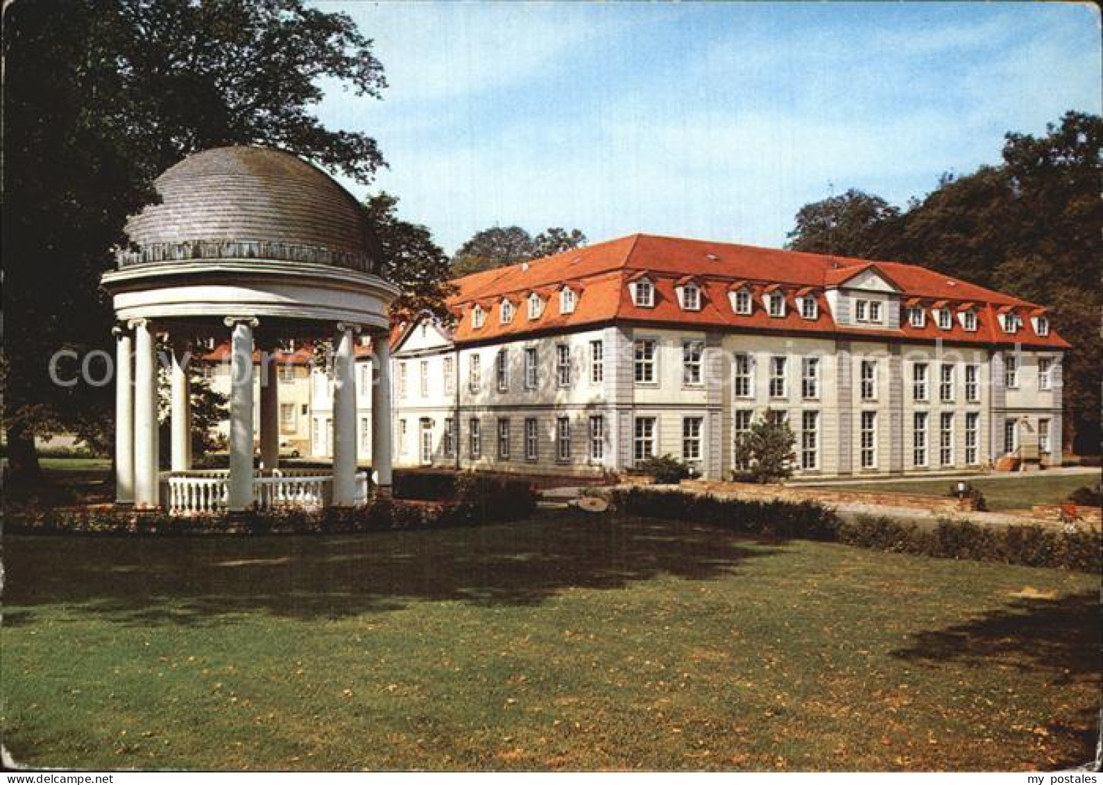 72606218 Hofgeismar Evangelische Akademie Gaestehaus Mit Brunnentempel Hofgeisma - Hofgeismar