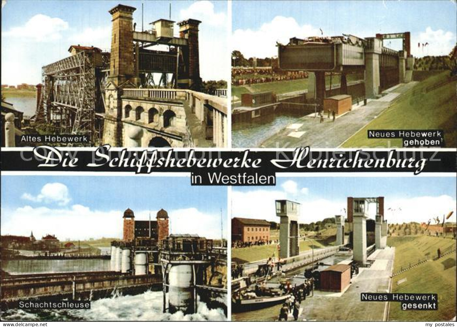 72599423 Henrichenburg Schiffshebewerk  Waltrop - Waltrop