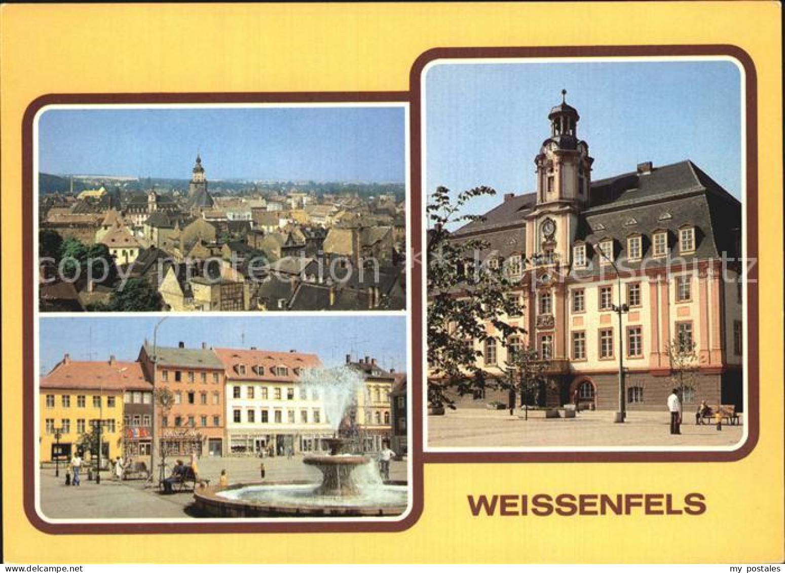 72598797 Weissenfels Saale Karl-Marx-Platz Rathaus Weissenfels - Weissenfels