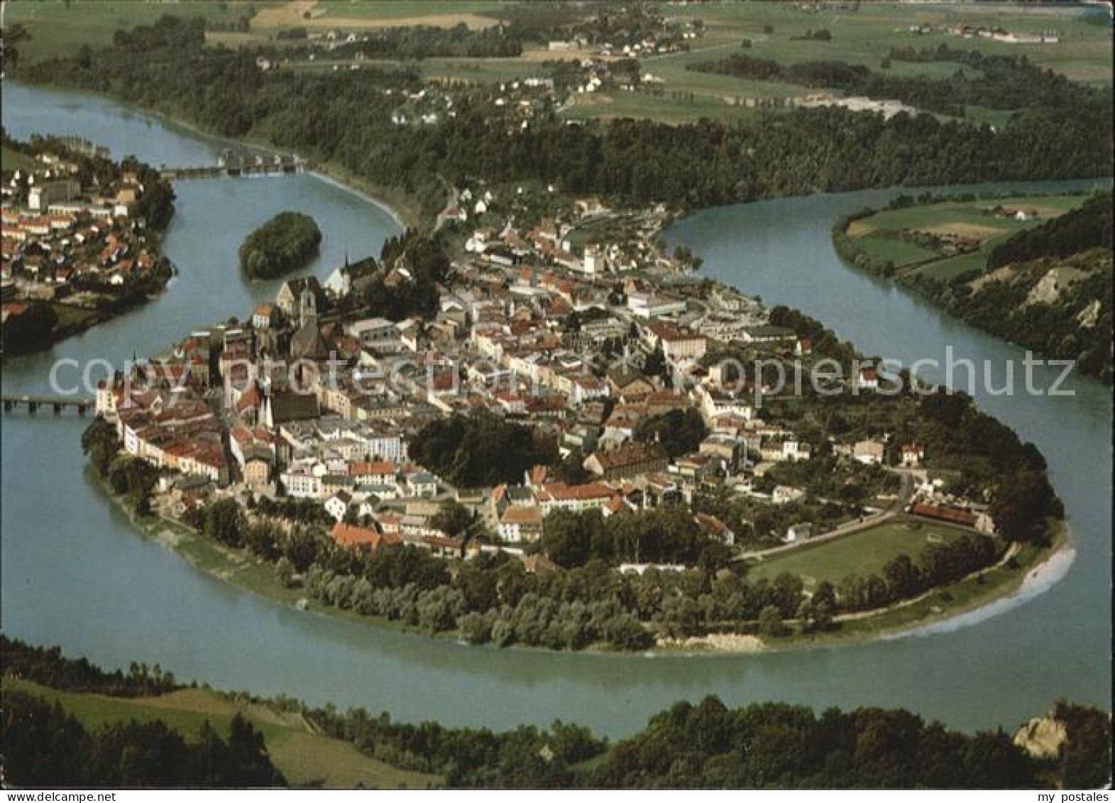 72592698 Wasserburg Inn Fliegeraufnahme Wasserburg - Wasserburg (Inn)