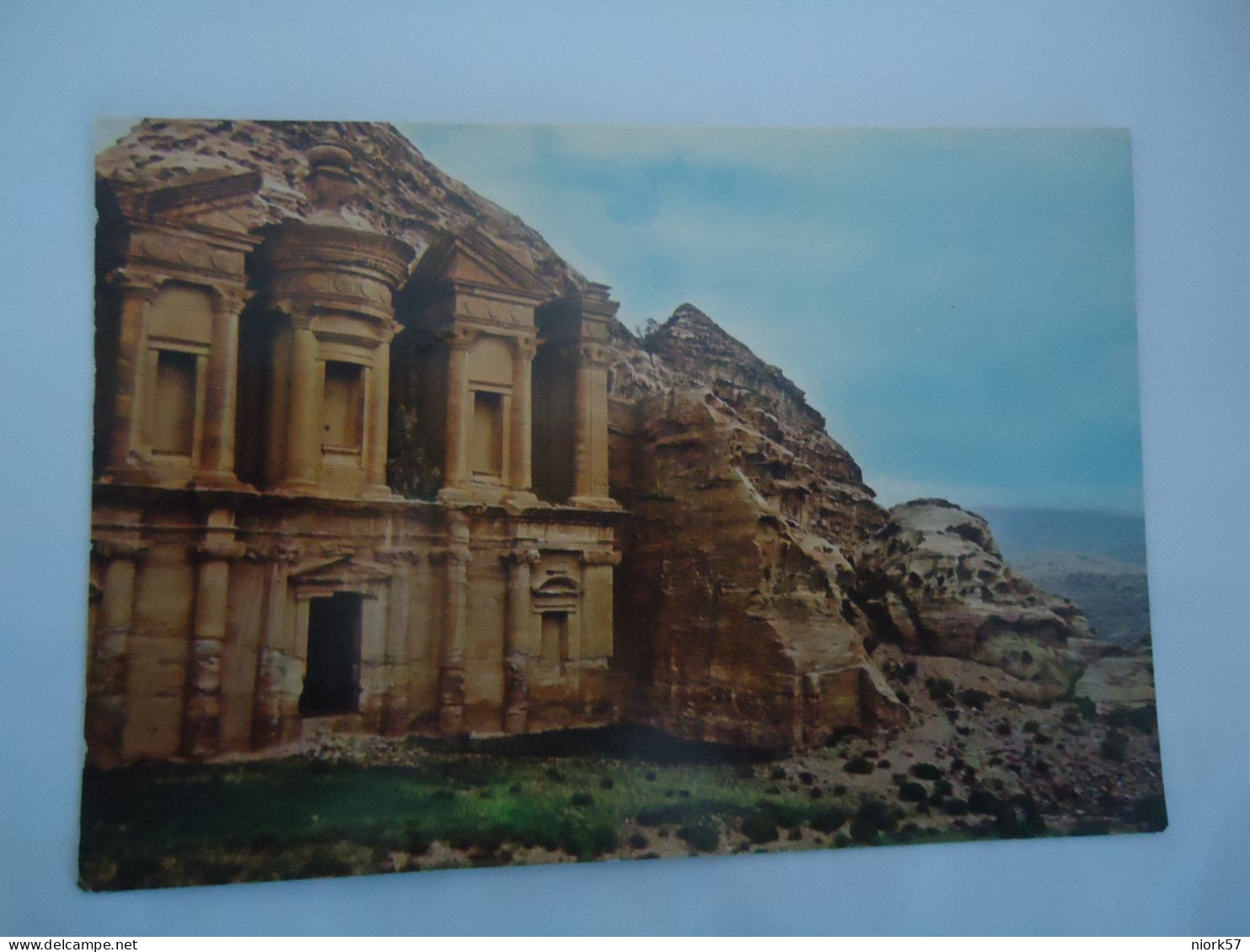 JORDAN   POSTCARDS  HERITAGE MONUMENTS    2 TOMBS IN AL BATRA'A - Jordanië