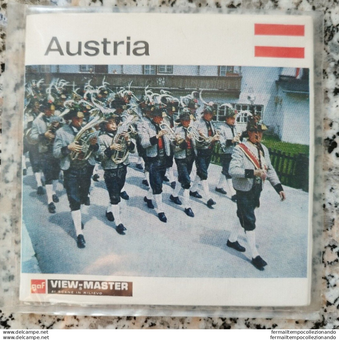 Bp22  View Master Austria 21 Immagini Stereoscopiche Vintage - Visionneuses Stéréoscopiques