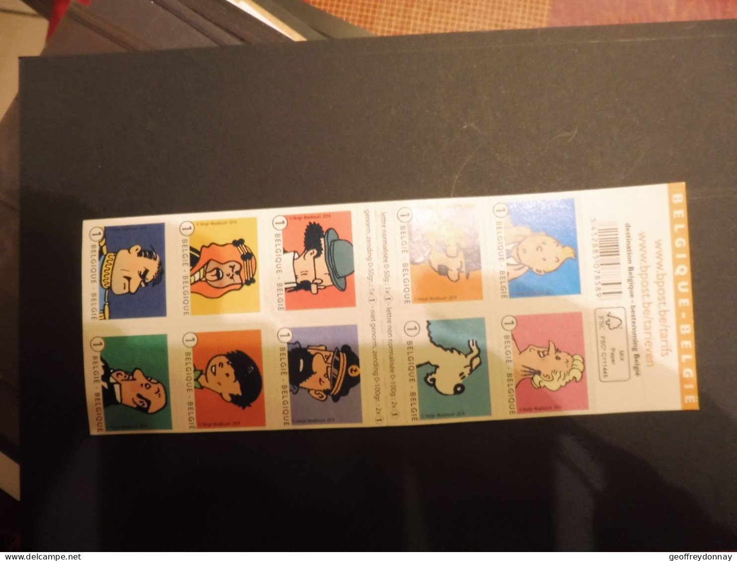 Belgique Belgie Mnh Neuf ** Boekje 146 / Carnet B 146 Tintin Kuifje Année 2014 ( 4406/4415) - Zonder Classificatie