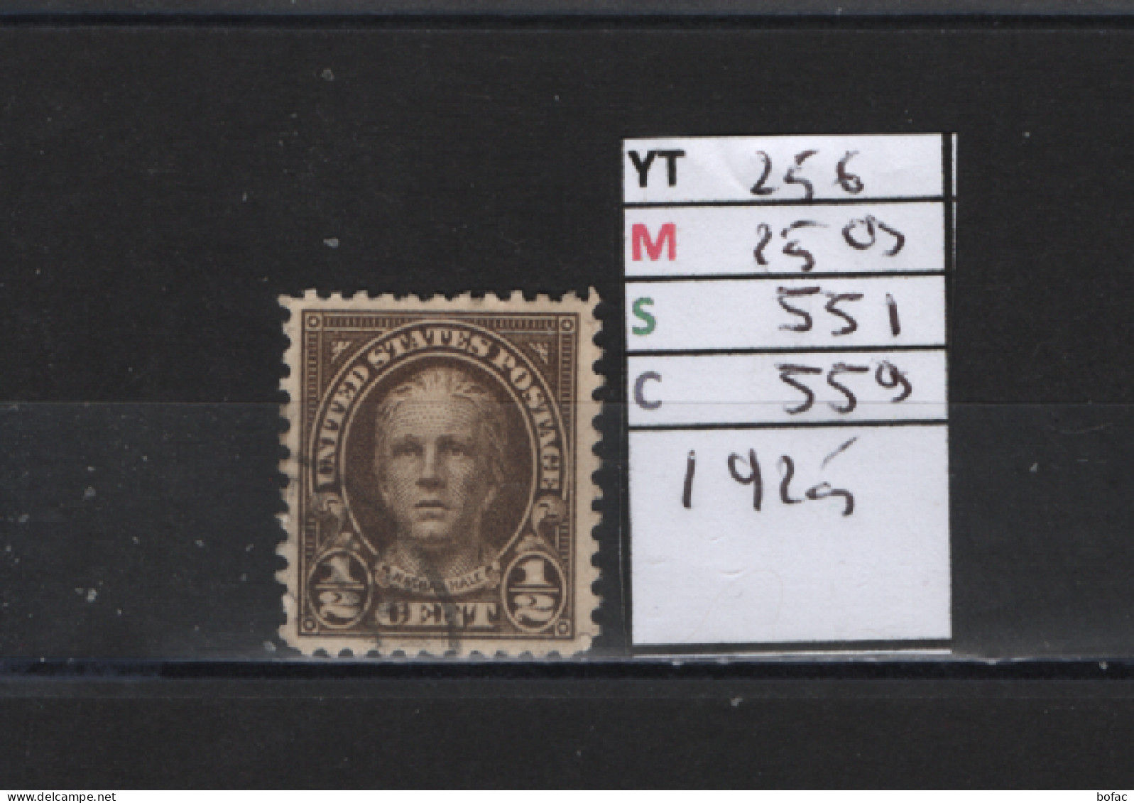 PRIX FIXE Obl  256 YT 259 MC 551 SCO 559 GIB Nathan Hale 1925-1931  Etats Unis 58/08 - Used Stamps