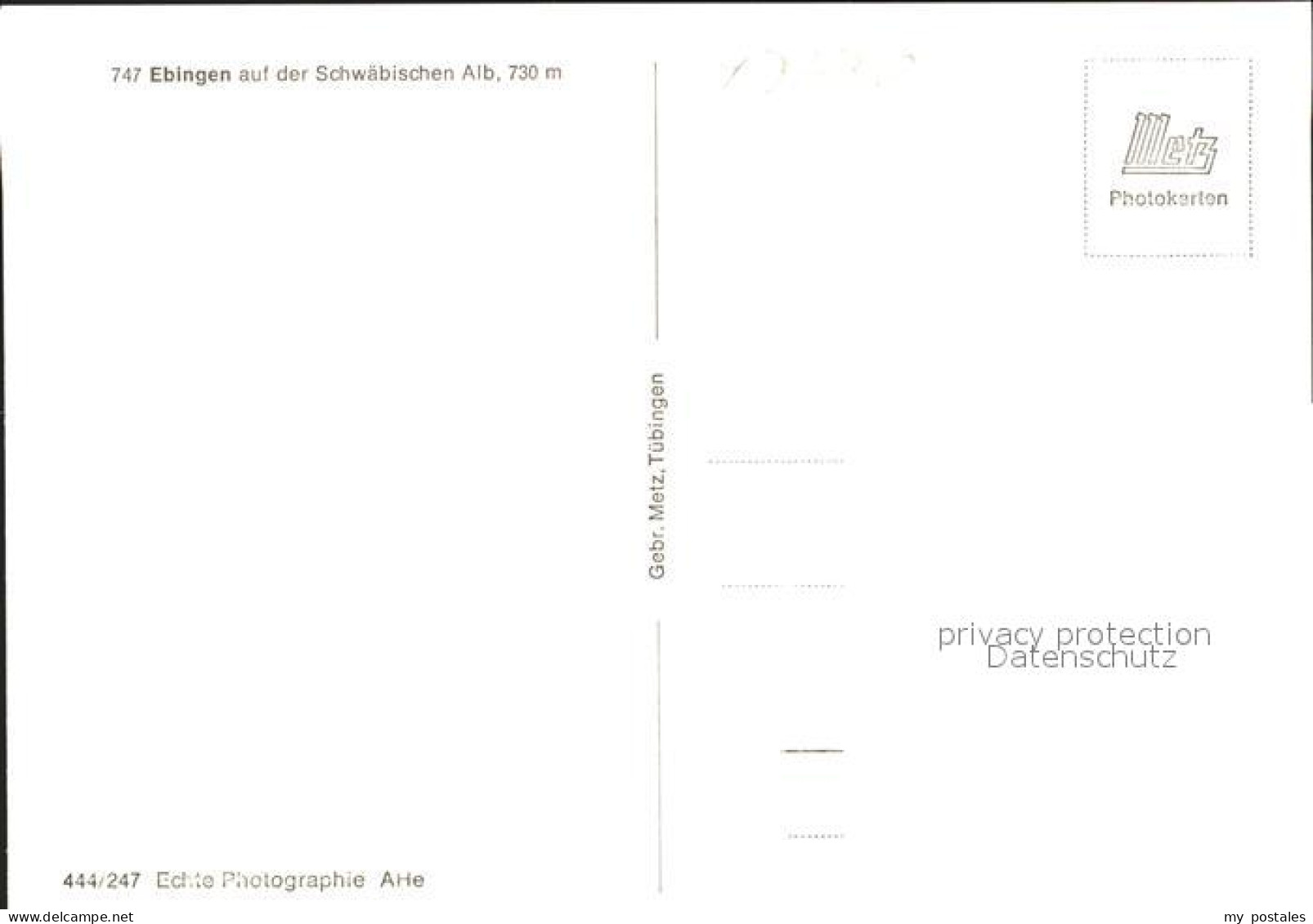41760783 Ebingen Fliegeraufnahme Ebingen - Albstadt