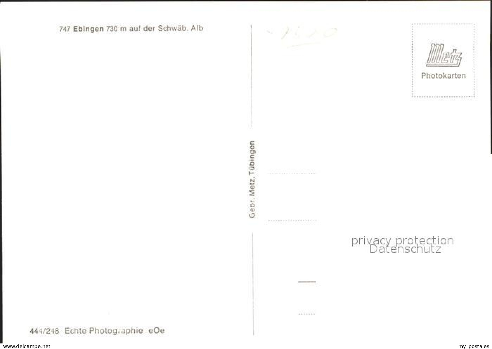41760782 Ebingen Fliegeraufnahme Ebingen - Albstadt