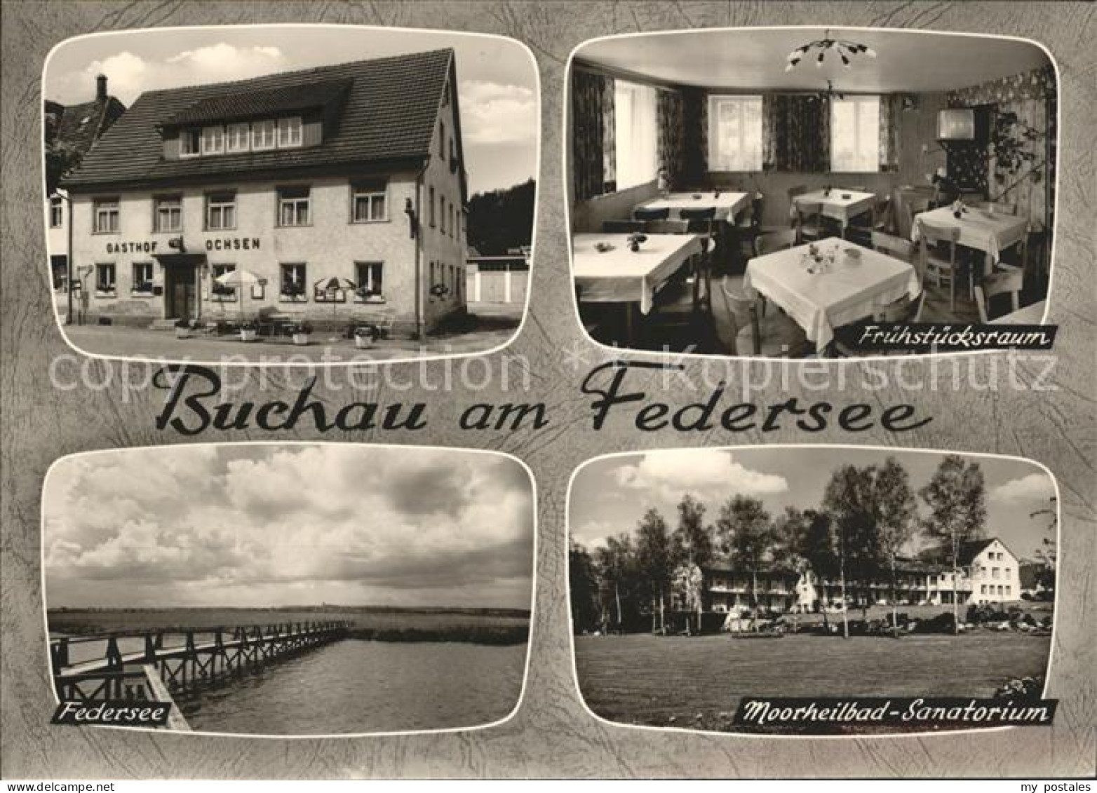 41760581 Bad Buchau Federsee Federsee Gasthaus Ochsen Sanatorium  Bad Buchau Fed - Bad Buchau