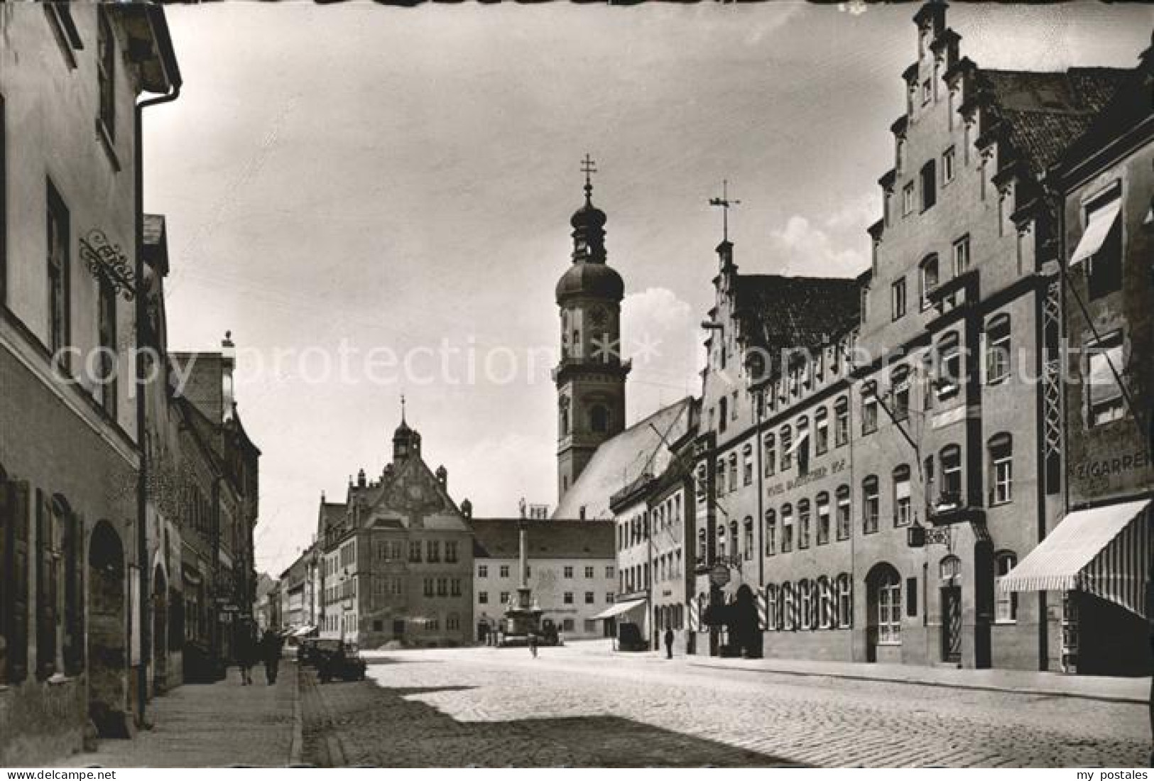 41760306 Freising Oberbayern Hauptstrasse Mit Marienplatz Freising Oberbayern - Freising