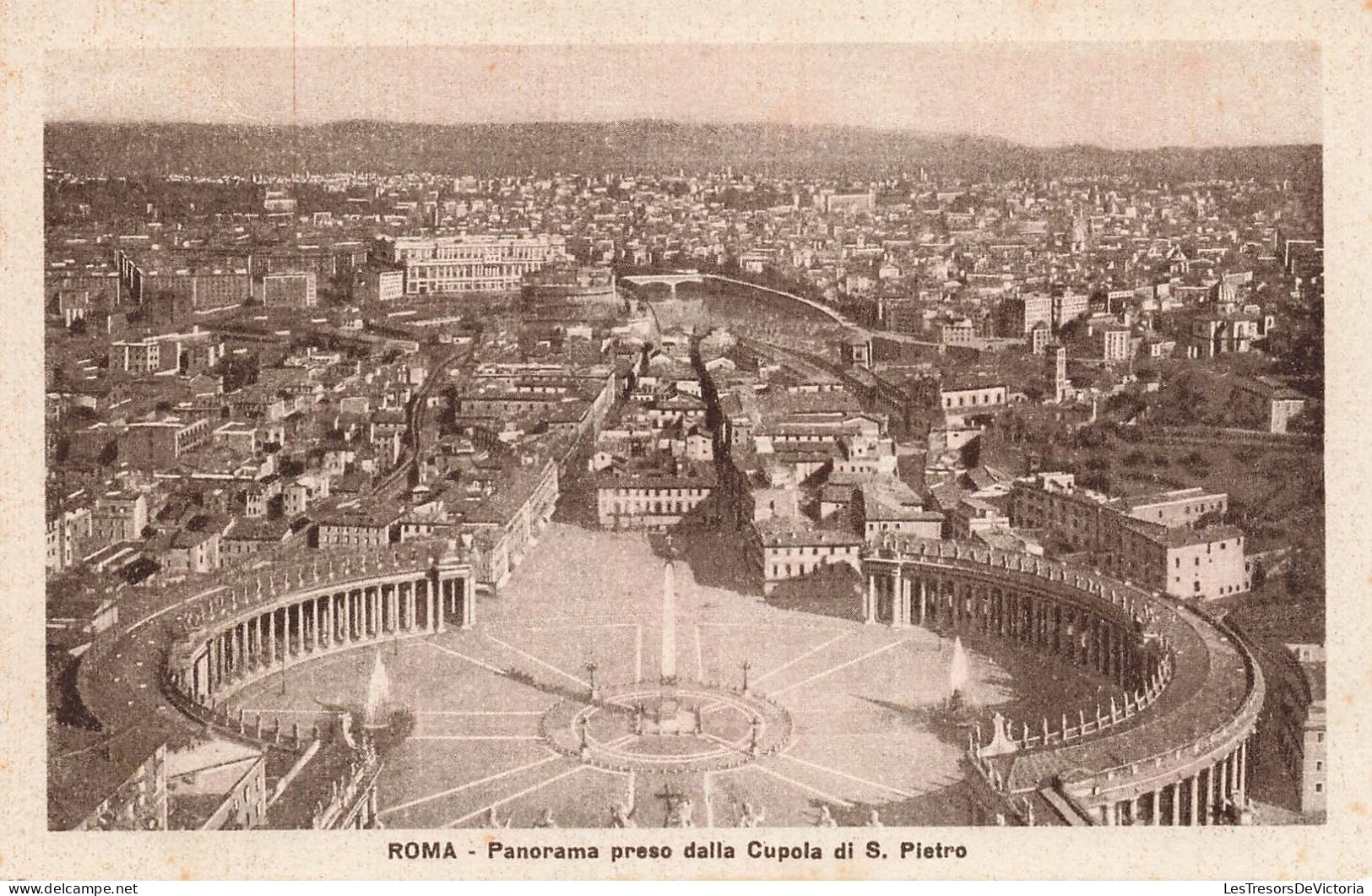 ITALIE - Roma - Panorama Preso Dalla Cupola Di San Pietro - Carte Postale Ancienne - San Pietro