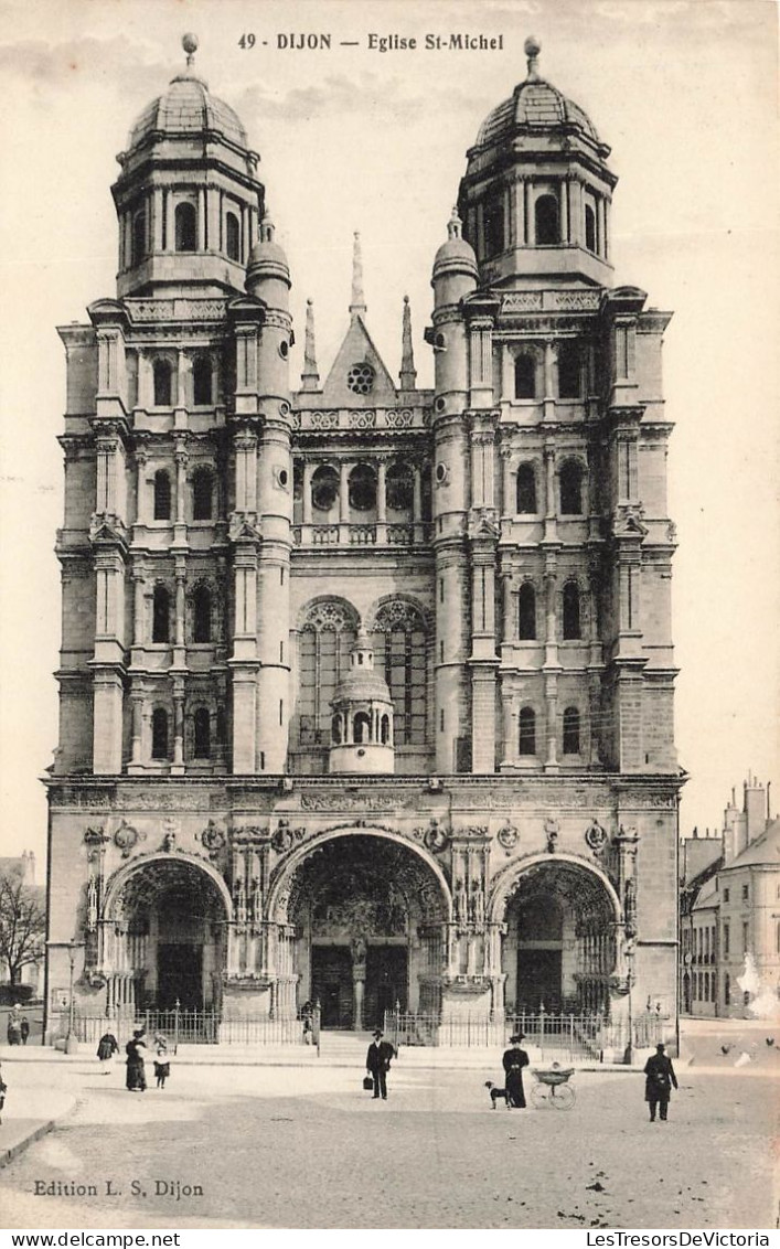 FRANCE - Dijon - Vue Générale De L'église St Miche - Carte Postale Ancienne - Dijon