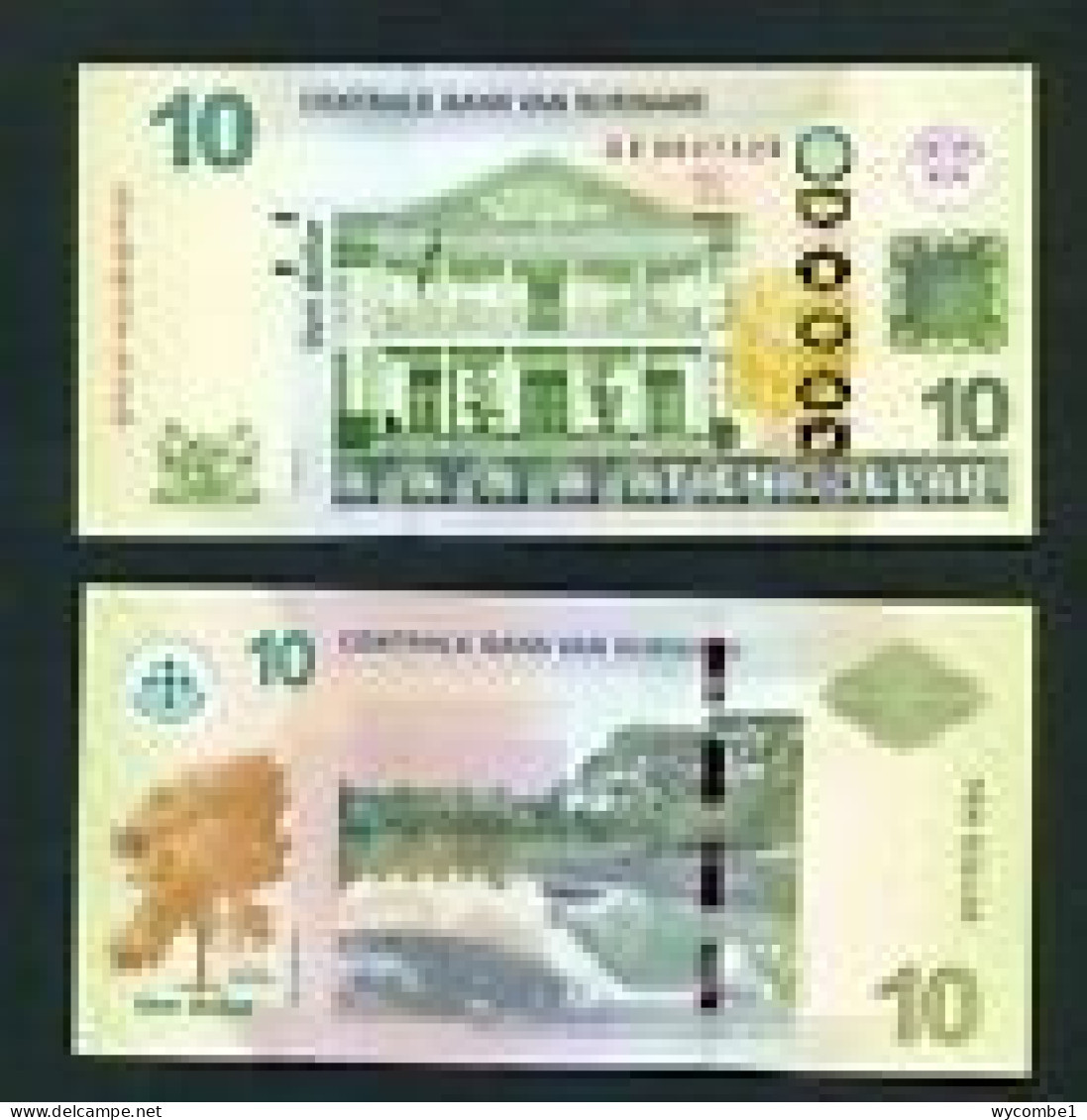 SURINAM - 2012 10 Dollars UNC - Surinam