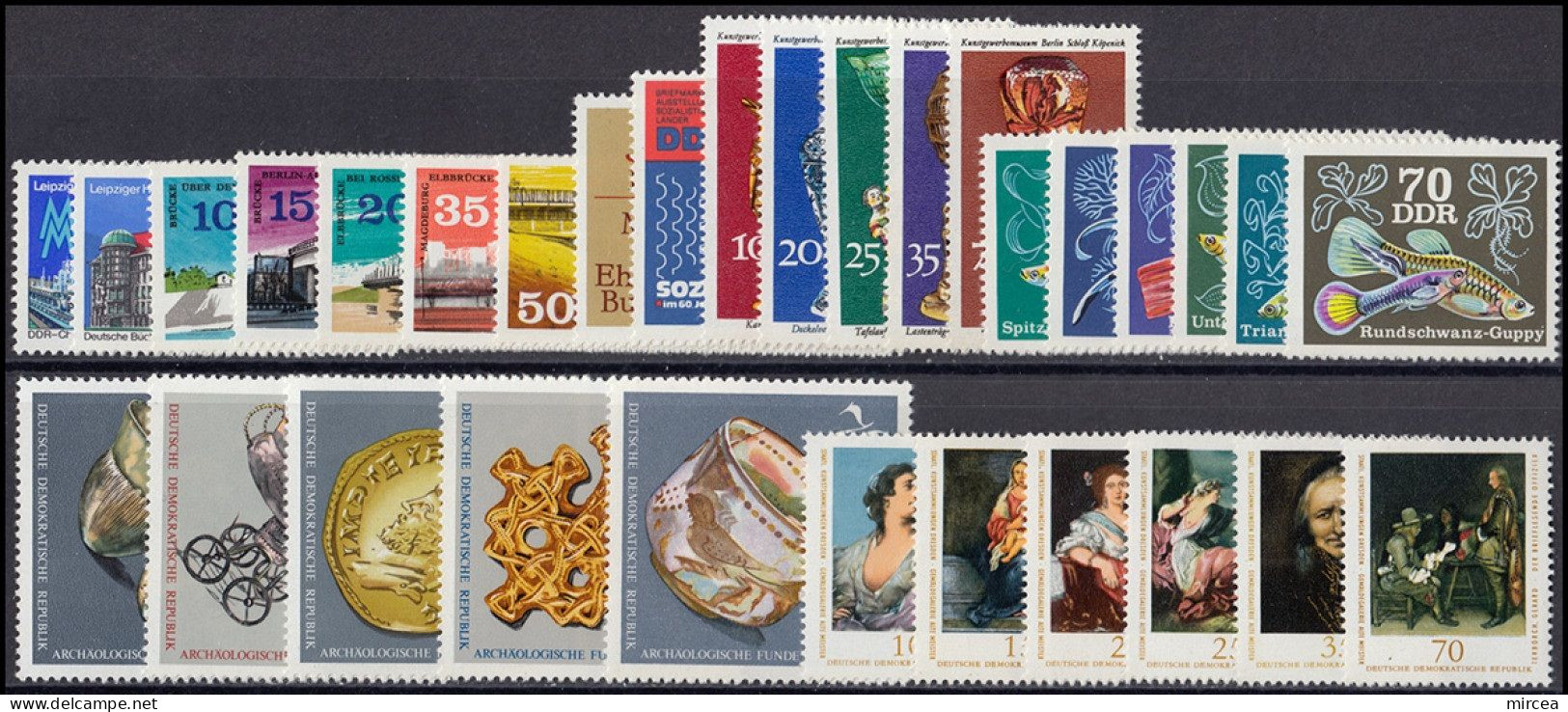 C1737 - DDR 1976 Complet - Collections Annuelles