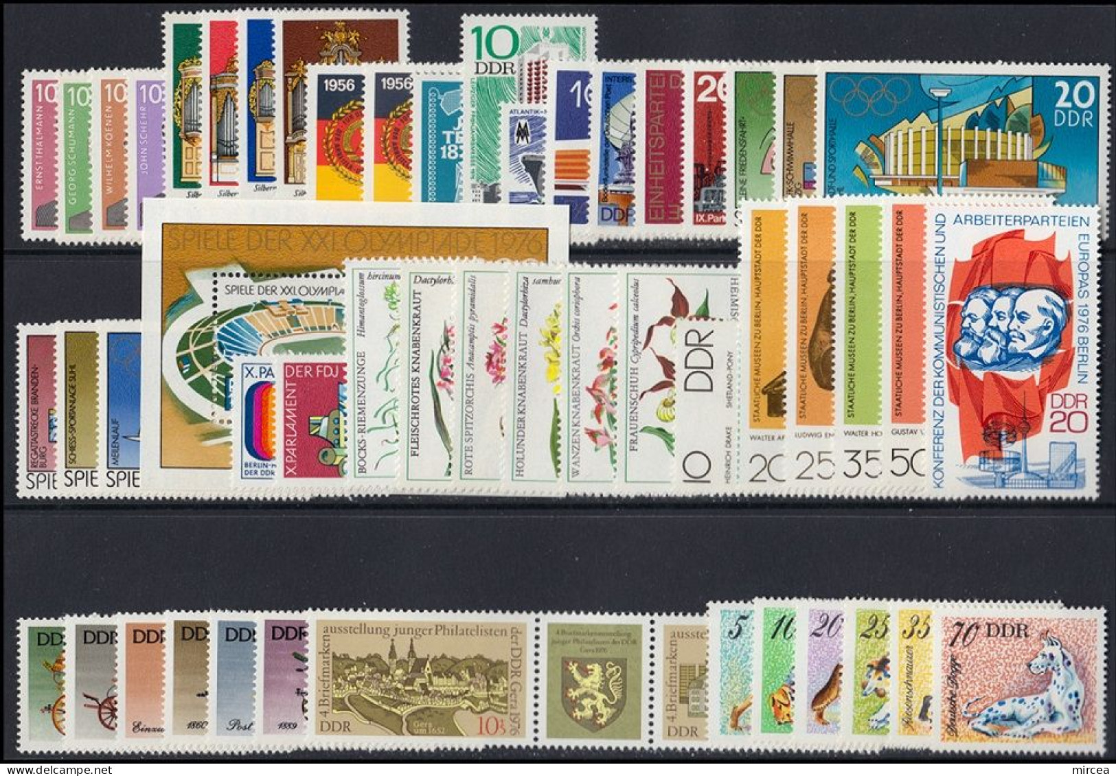 C1737 - DDR 1976 Complet - Colecciones Anuales