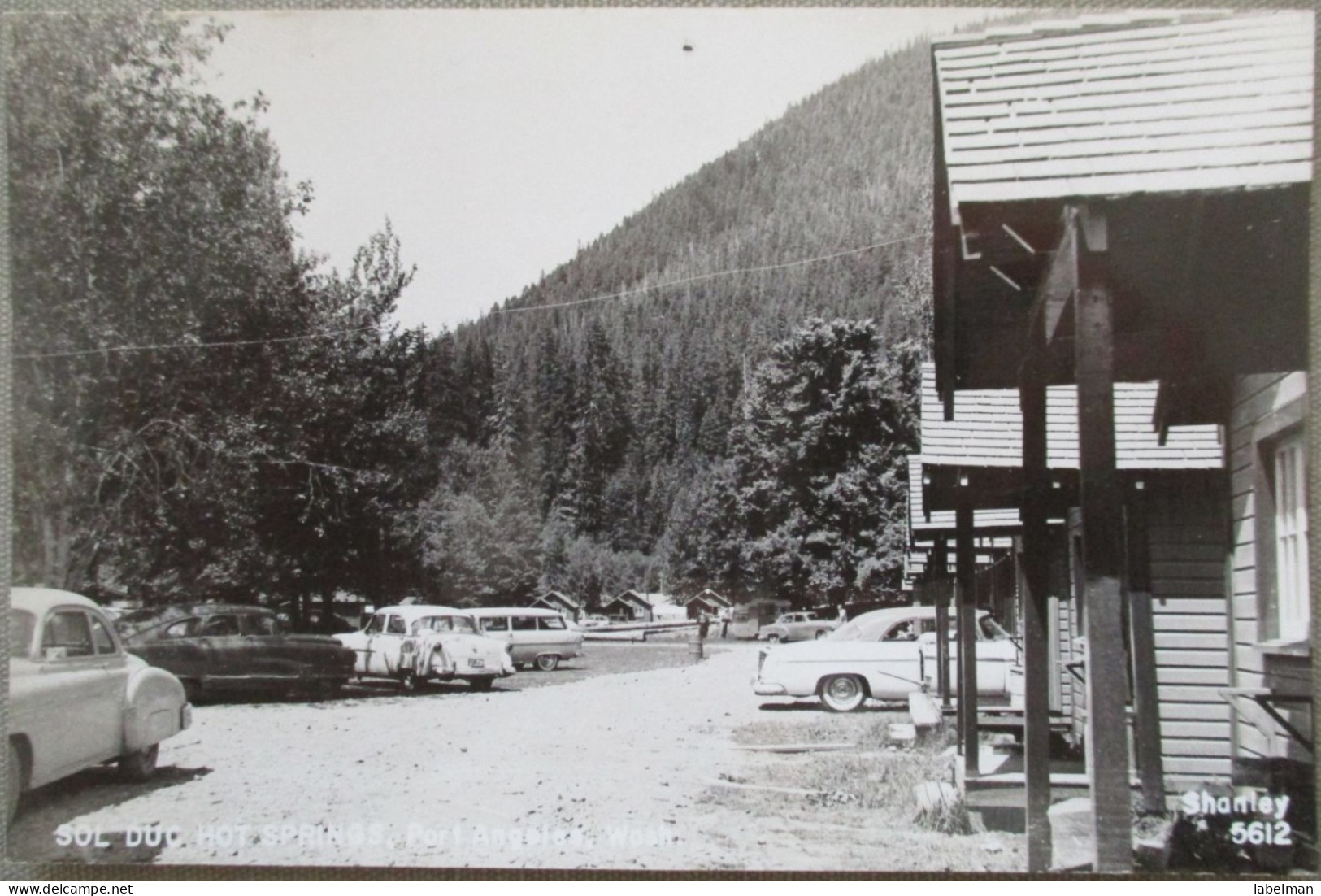 USA SOL DUC HOT SPRINGS PORT ANGELES WASHINGTON INN KARTE CARD POSTCARD CARTE POSTALE POSTKARTE CARTOLINA ANSICHTSKARTE - Long Beach