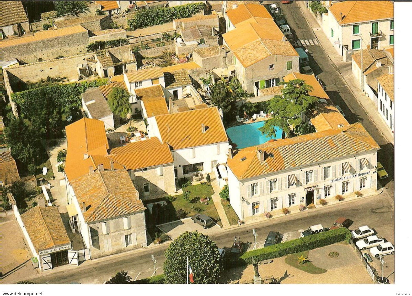 CPM - CHARENTE MARITIME - SAINT PIERRE D'OLERON - HOTEL LE SQUARE - Saint-Pierre-d'Oleron