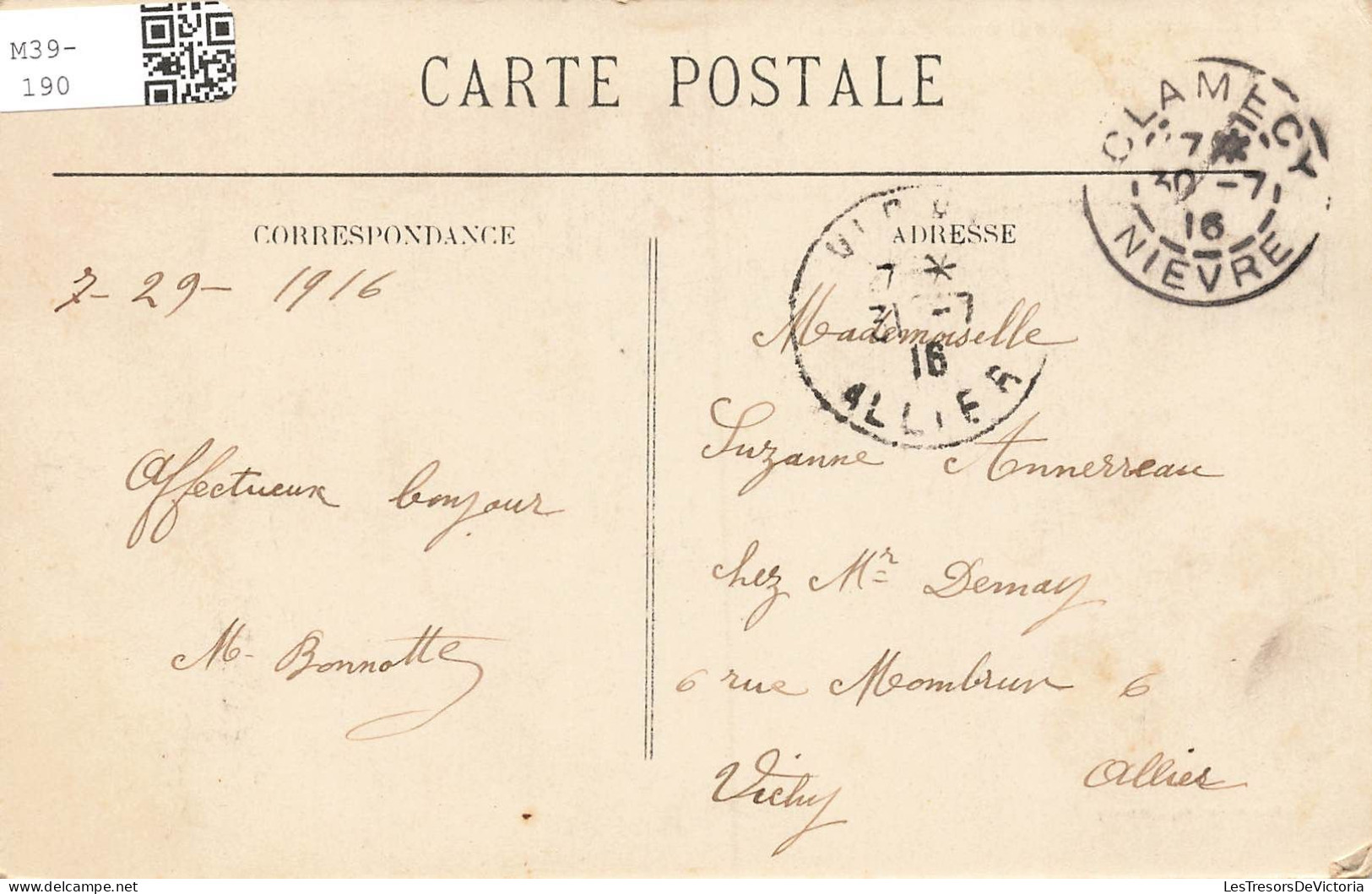 FRANCE - Châteauvert - Vue Général Du Château (Côté Ouest) - Carte Postale Ancienne - Autres & Non Classés