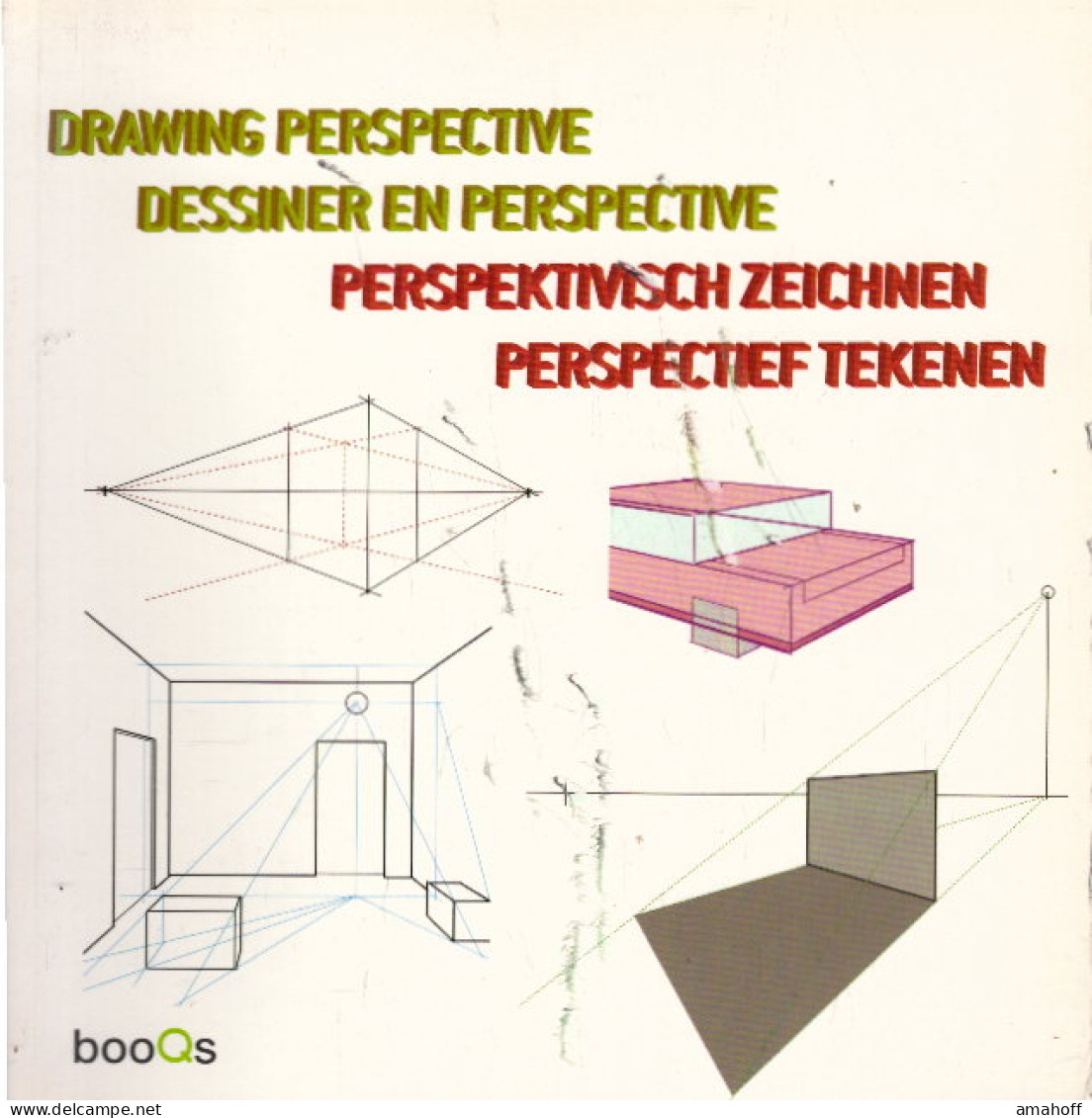 How To Draw Perspective Step By Step: Edition En Anglais-français-allemand-néerlandais - Autres & Non Classés