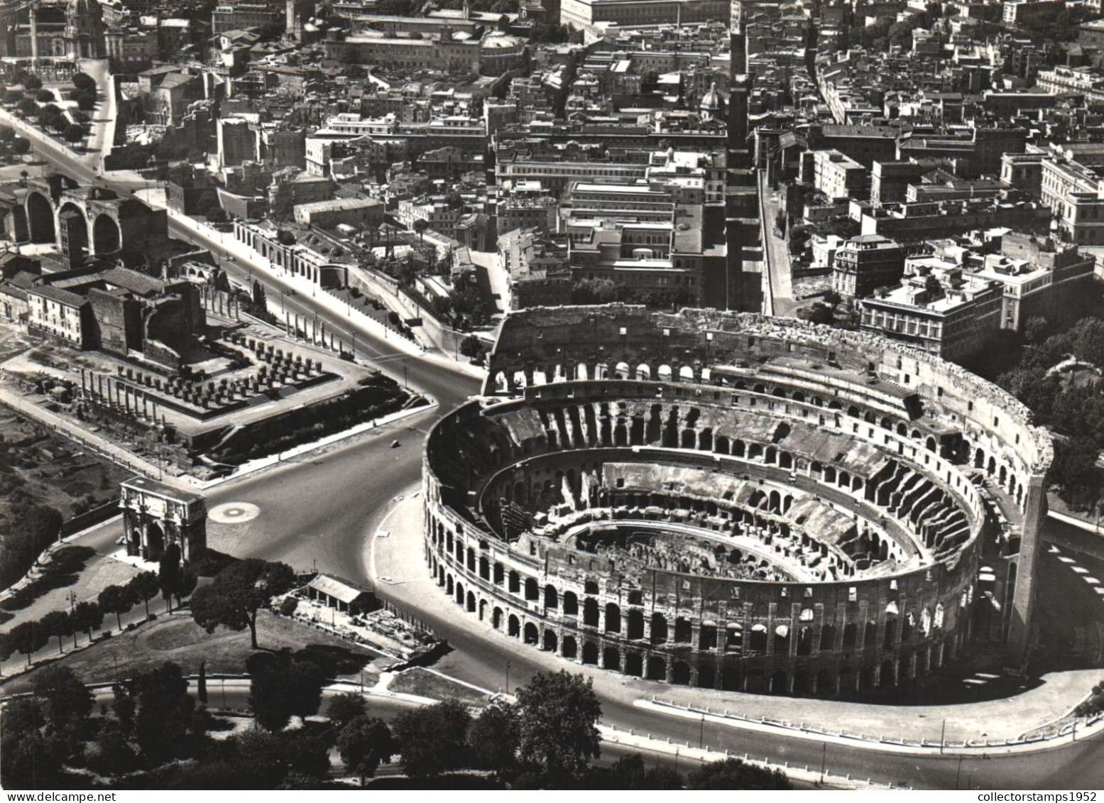 ROME, COLOSSEUM, ARCHITECTURE, ITALY, POSTCARD - Colisée