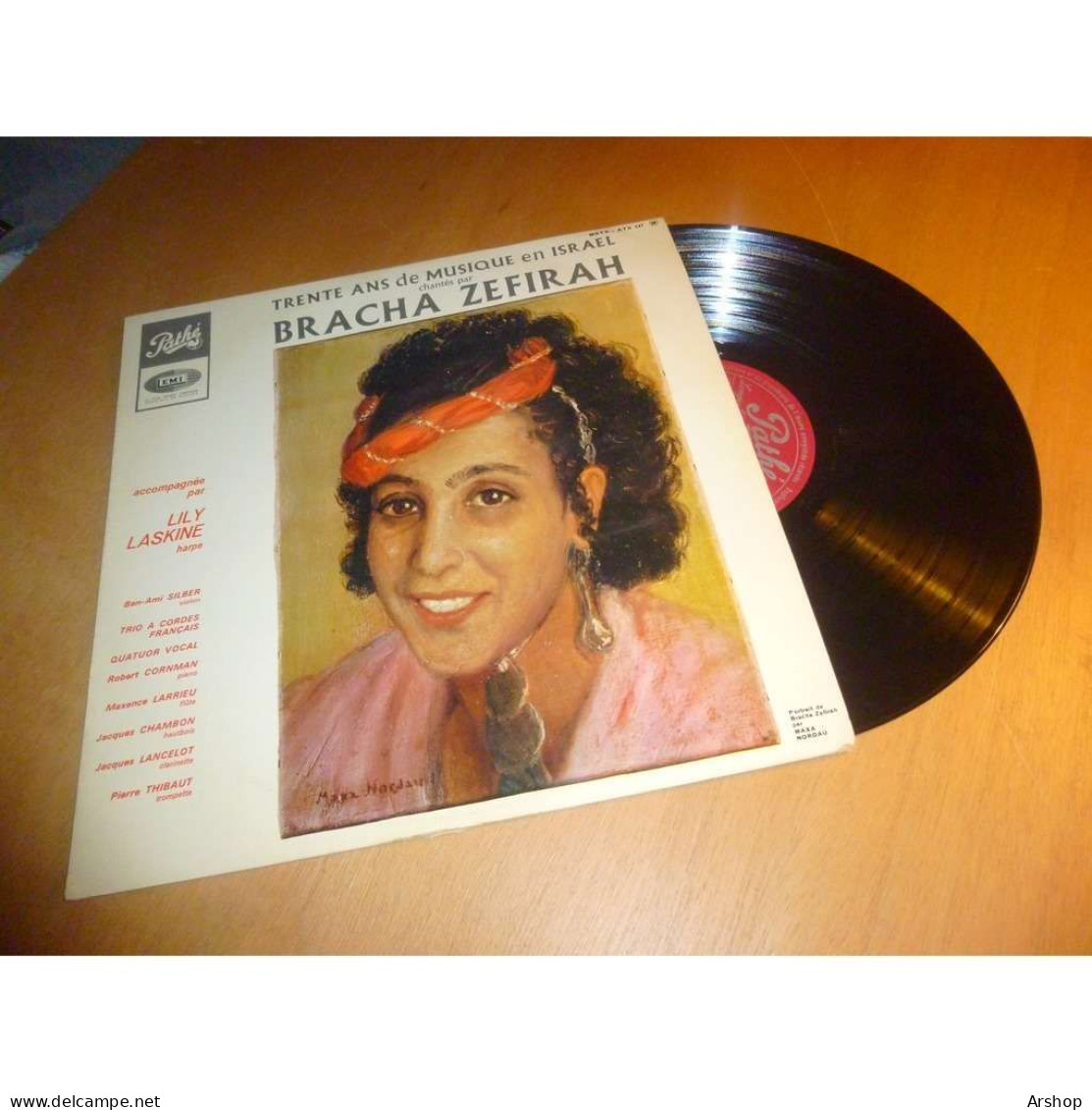 BRACHA ZEFIRAH / LILY LASKINE Trente Ans De Musique En Israel FOLK ORIENTAL PATHE ATX 147 - Musiche Del Mondo