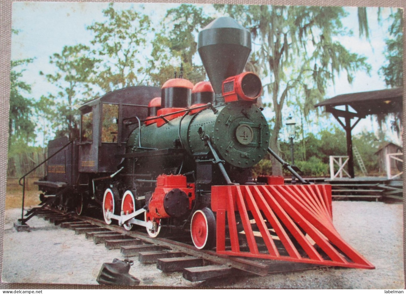 USA AMERICAN LOCOMOTIVE LOCO TRAIN RAIL 1903 KARTE CARD POSTCARD CARTE POSTALE POSTKARTE CARTOLINA ANSICHTSKARTE - Long Beach