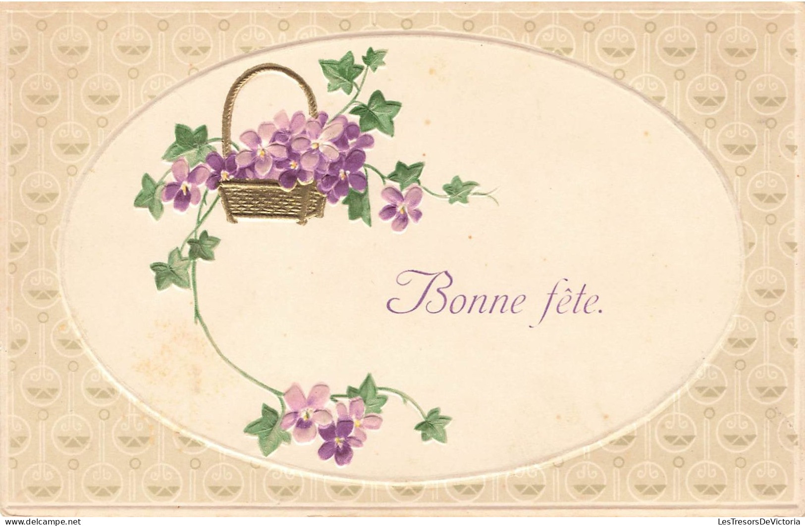 FÊTES - VŒUX - Bonne Fête - Fleurs - Carte Postale Ancienne - Other & Unclassified