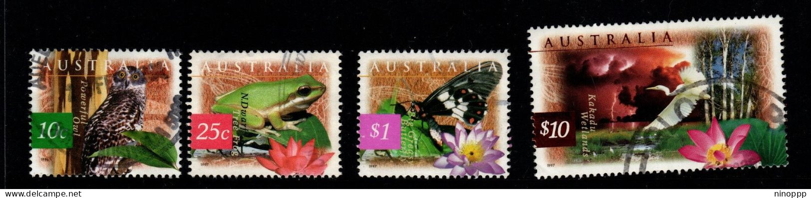 Australia ASC 1606-09 1997 Nature Of Australia,used - Oblitérés