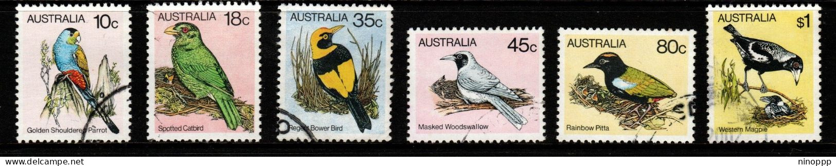 Australia ASC 767-71 1980 Australian Birds,used - Oblitérés