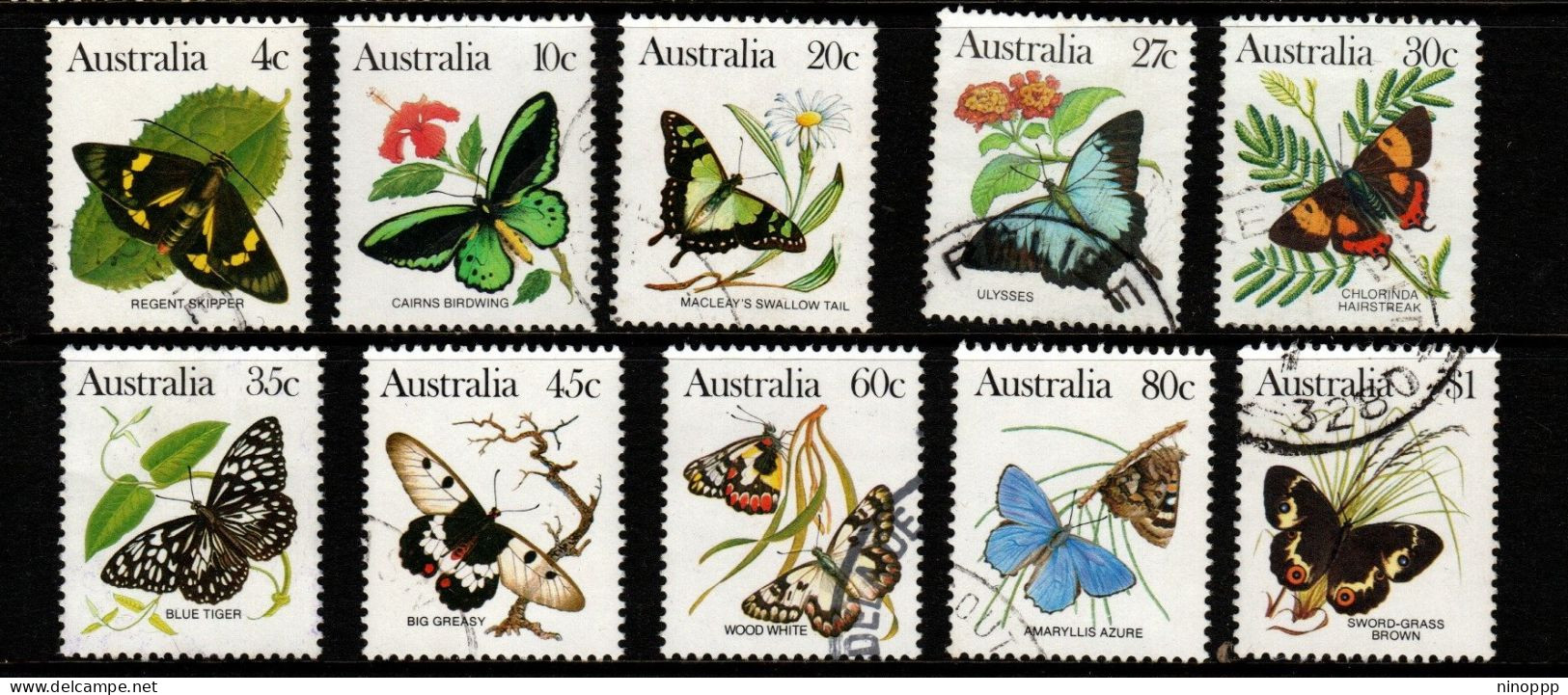 Australia ASC 888-96 1983 Butterflies,used - Oblitérés