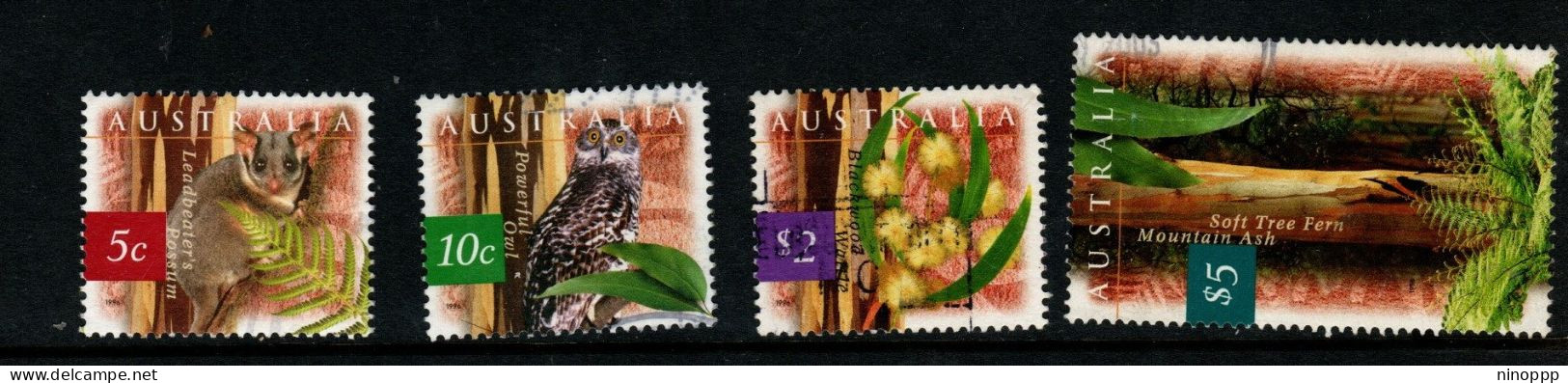 Australia ASC 1560-63 1995  Nature Of Australia ,used - Oblitérés