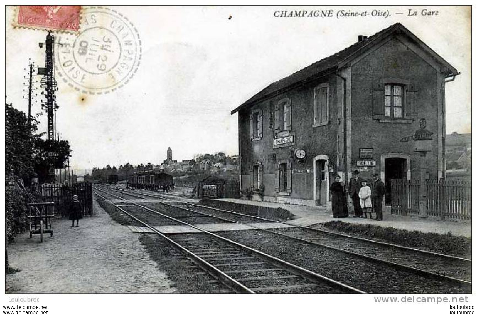 95 CHAMPAGNE LA GARE - Champagne Sur Oise