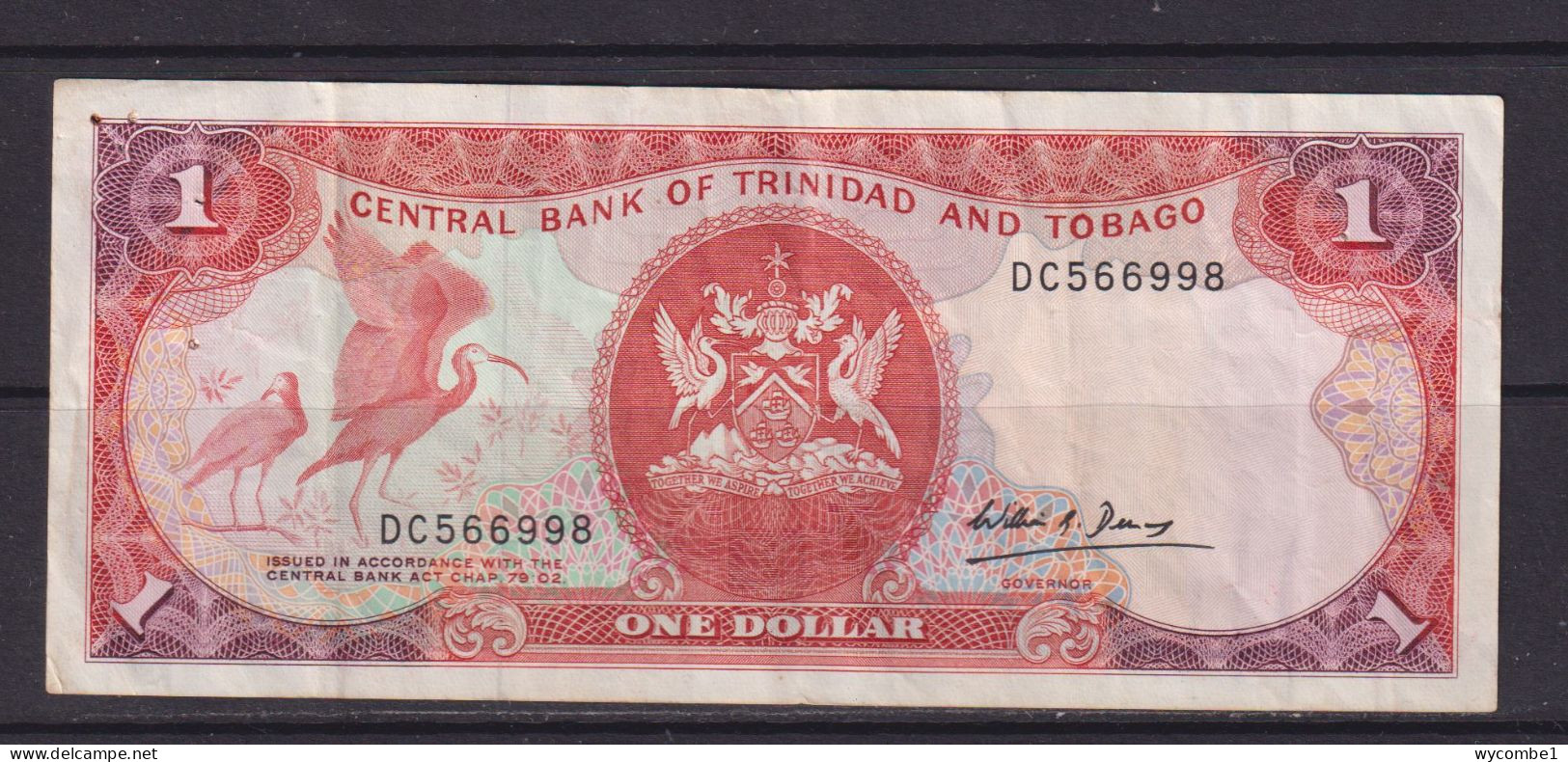 TRINIDAD AND TOBAGO - (79-02) 1 Dollar Circulated Banknote - Trinidad En Tobago