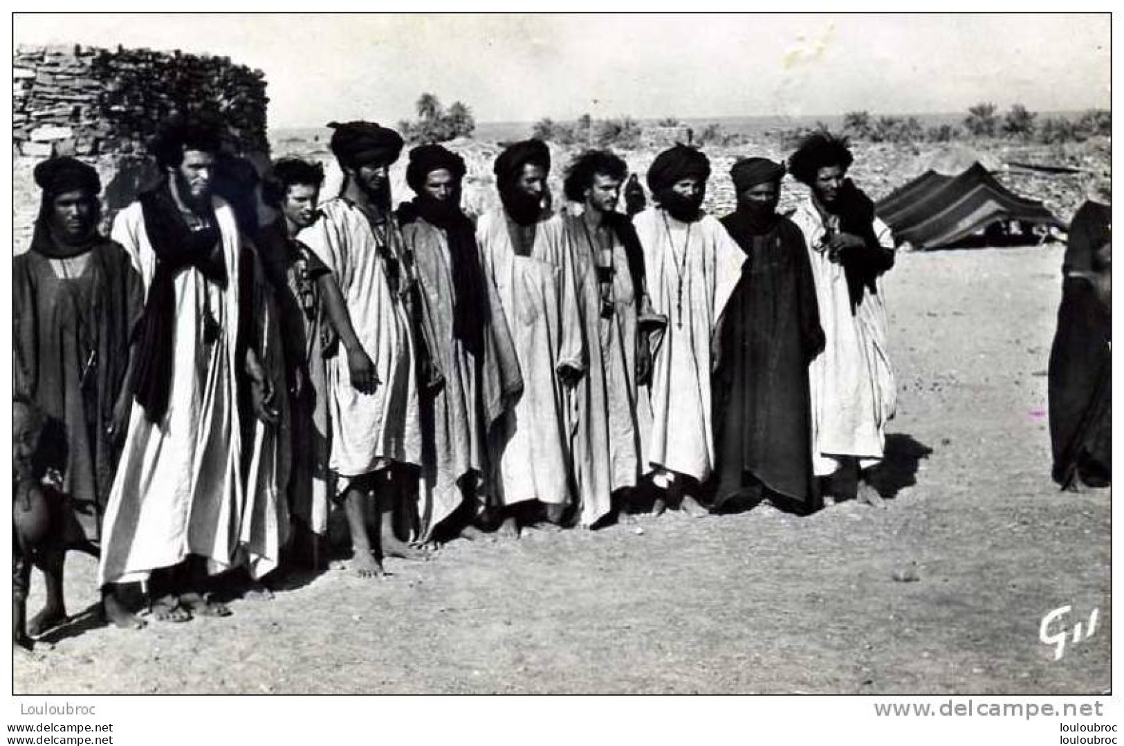 TYPES MAURES MAURITANIE VOYAGEE 1950 - Mauritania