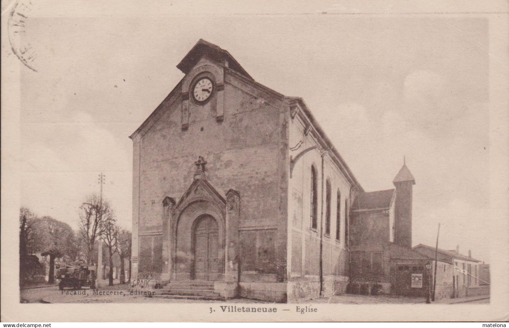 93 - SEINE SAINT DENIS VILLETANEUSE EGLISE - Villetaneuse