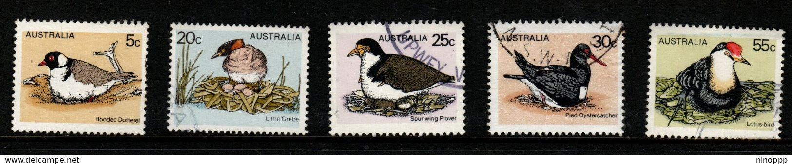 Australia ASC 706-10 1978 Australian Birds,used - Gebruikt