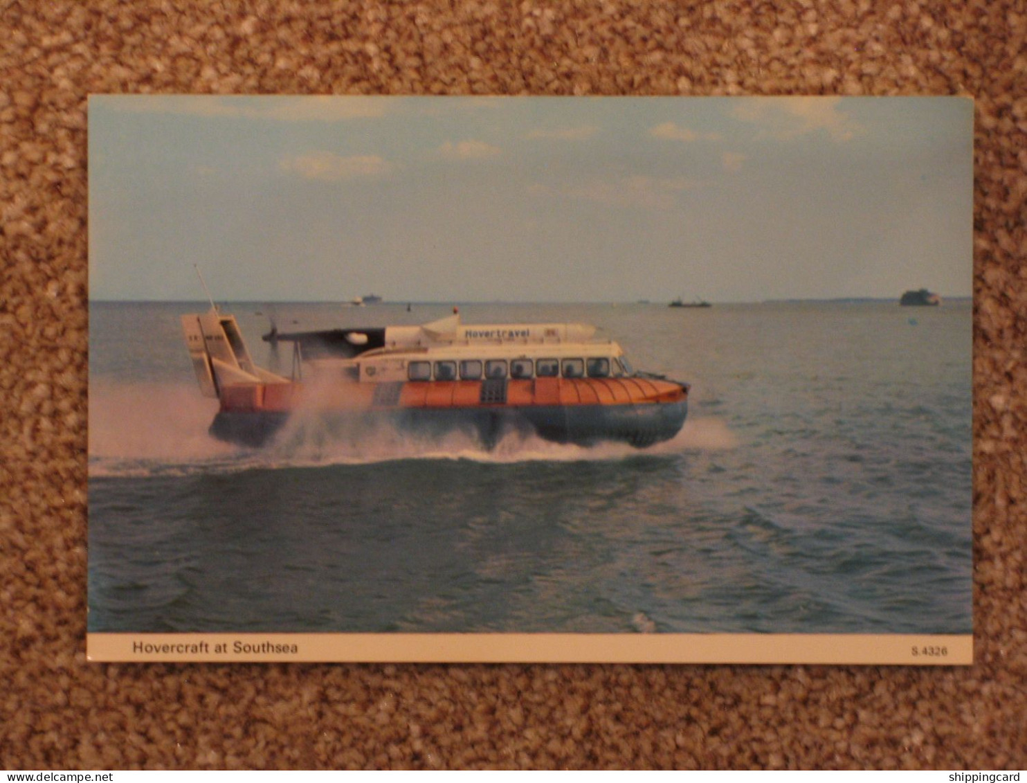 HOVERTRAVEL HOVERCRAFT AT SOUTHSEA - Aéroglisseurs