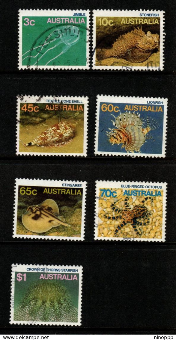 Australia ASC 1013-19 1986 Marine Life,used - Gebraucht