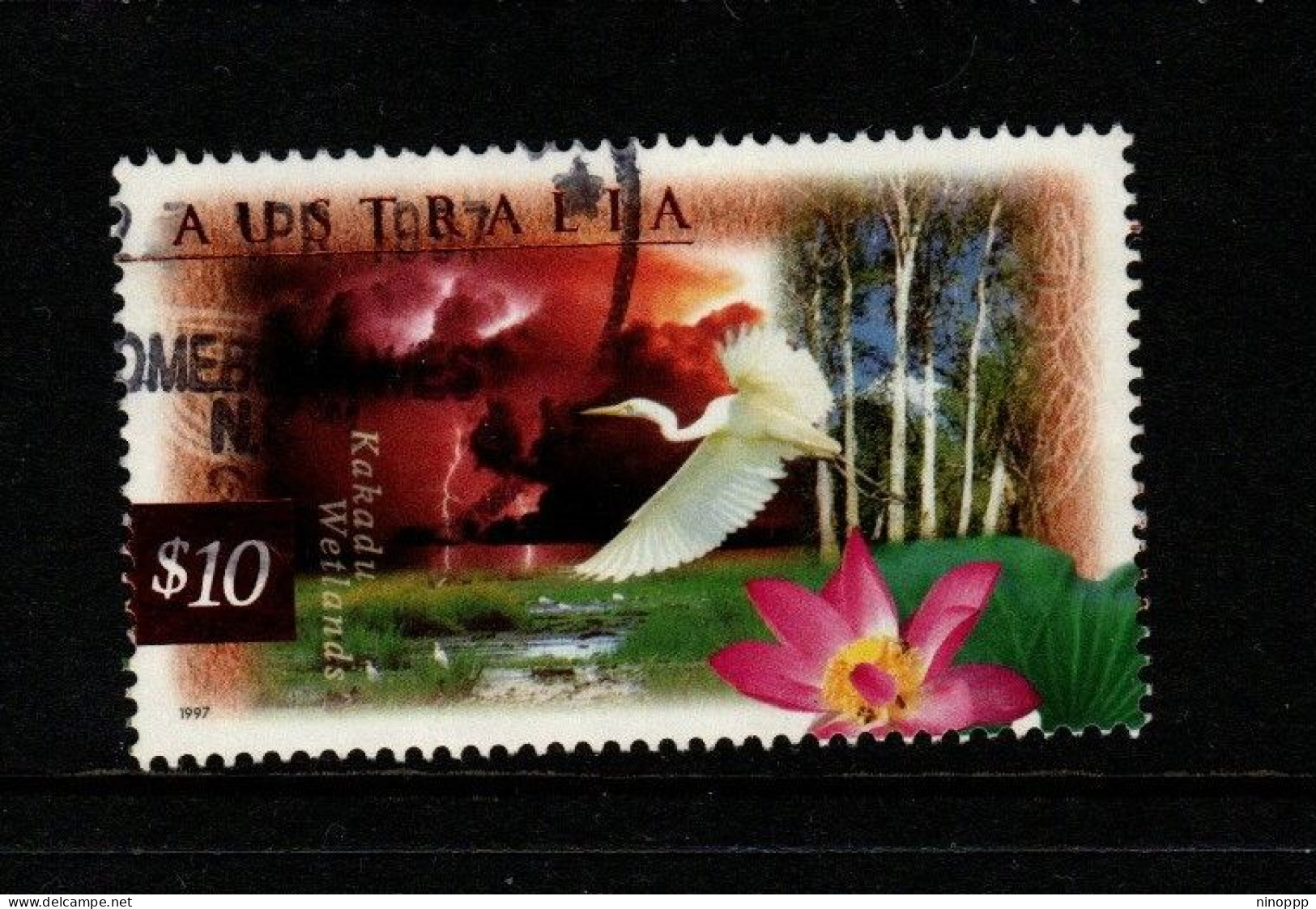 Australia ASC 1609  1997 Wetlands $ 10 Kakadu ,used - Used Stamps