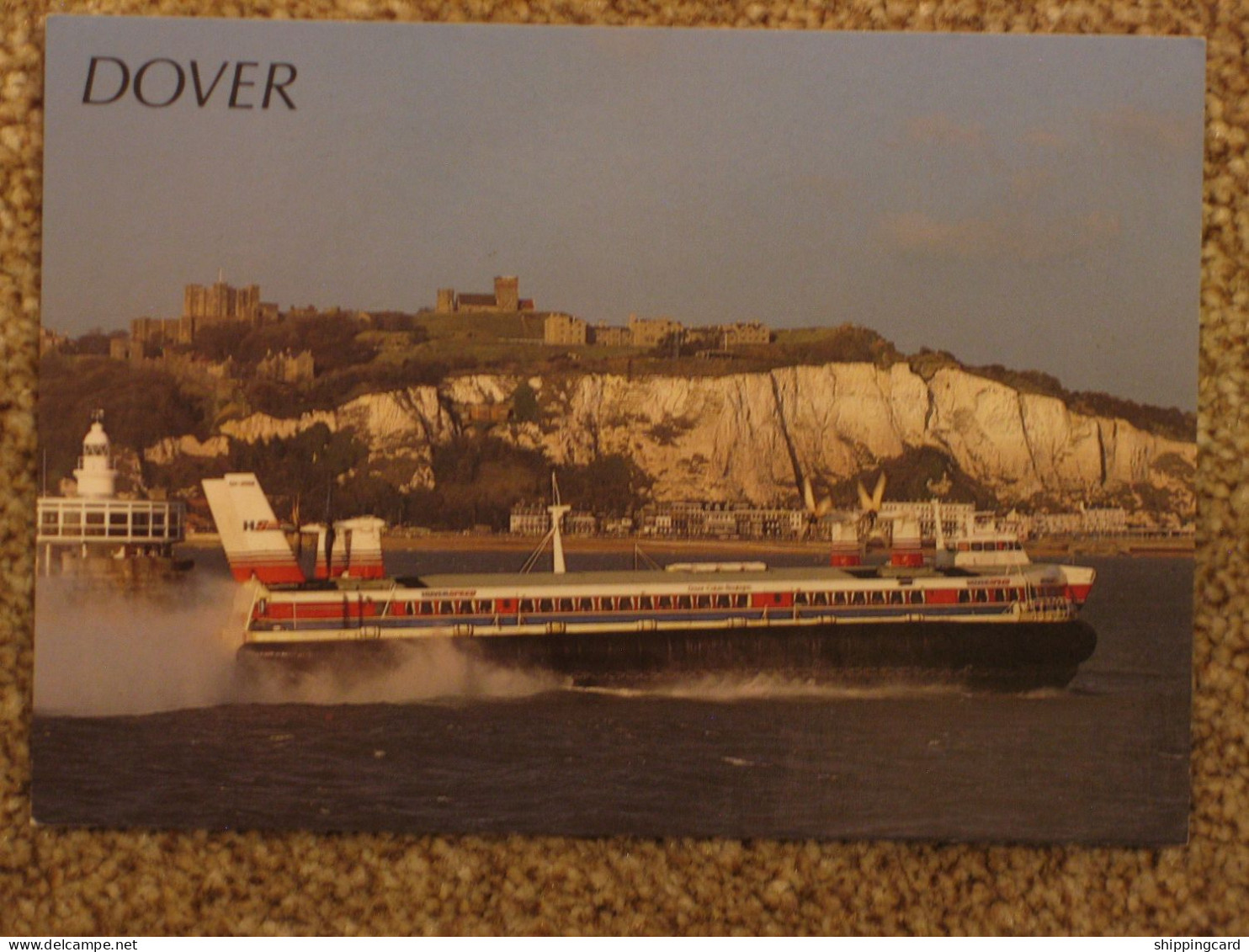 HOVERSPEED HOVERCRAFT PASSING DOVER - Luftkissenfahrzeuge