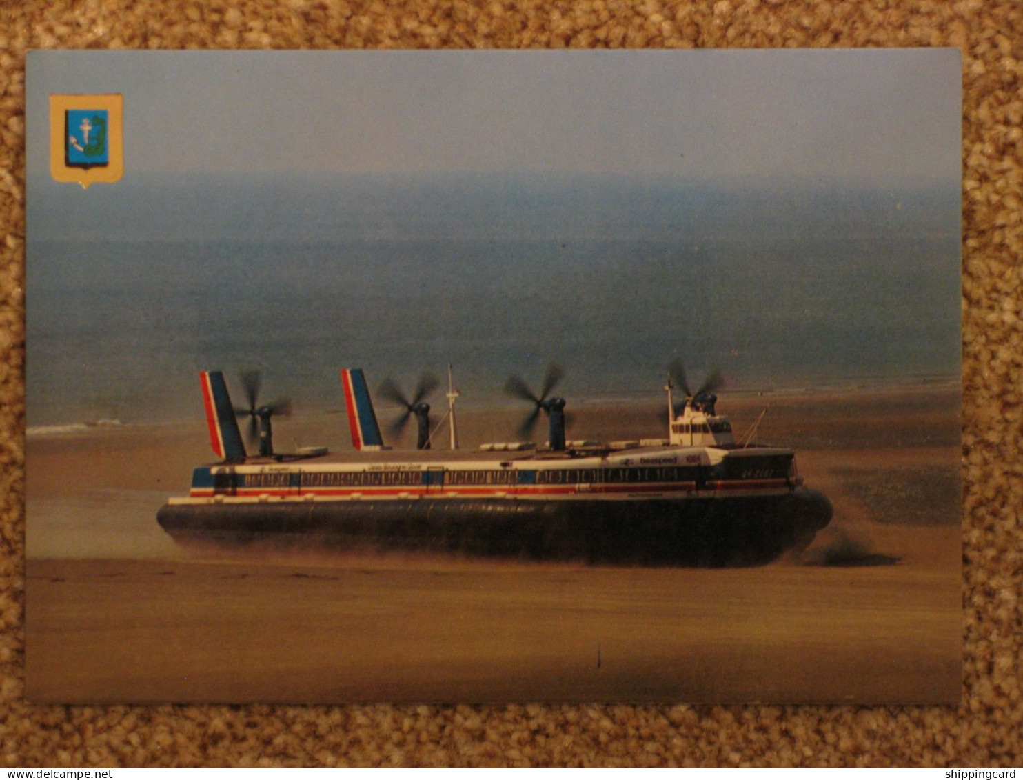 SEASPEED PRINCESS ANNE - FRENCH CARD - Luftkissenfahrzeuge