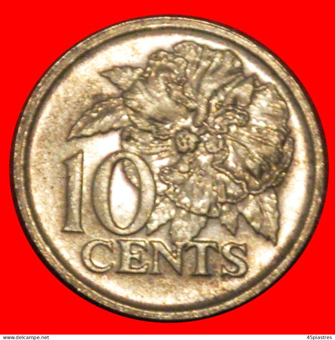 * GREAT BRITAIN (1974-1976): TRINIDAD AND TOBAGO  10 CENTS 1975 SHIPS!· LOW START ·  NO RESERVE! - Trinité & Tobago